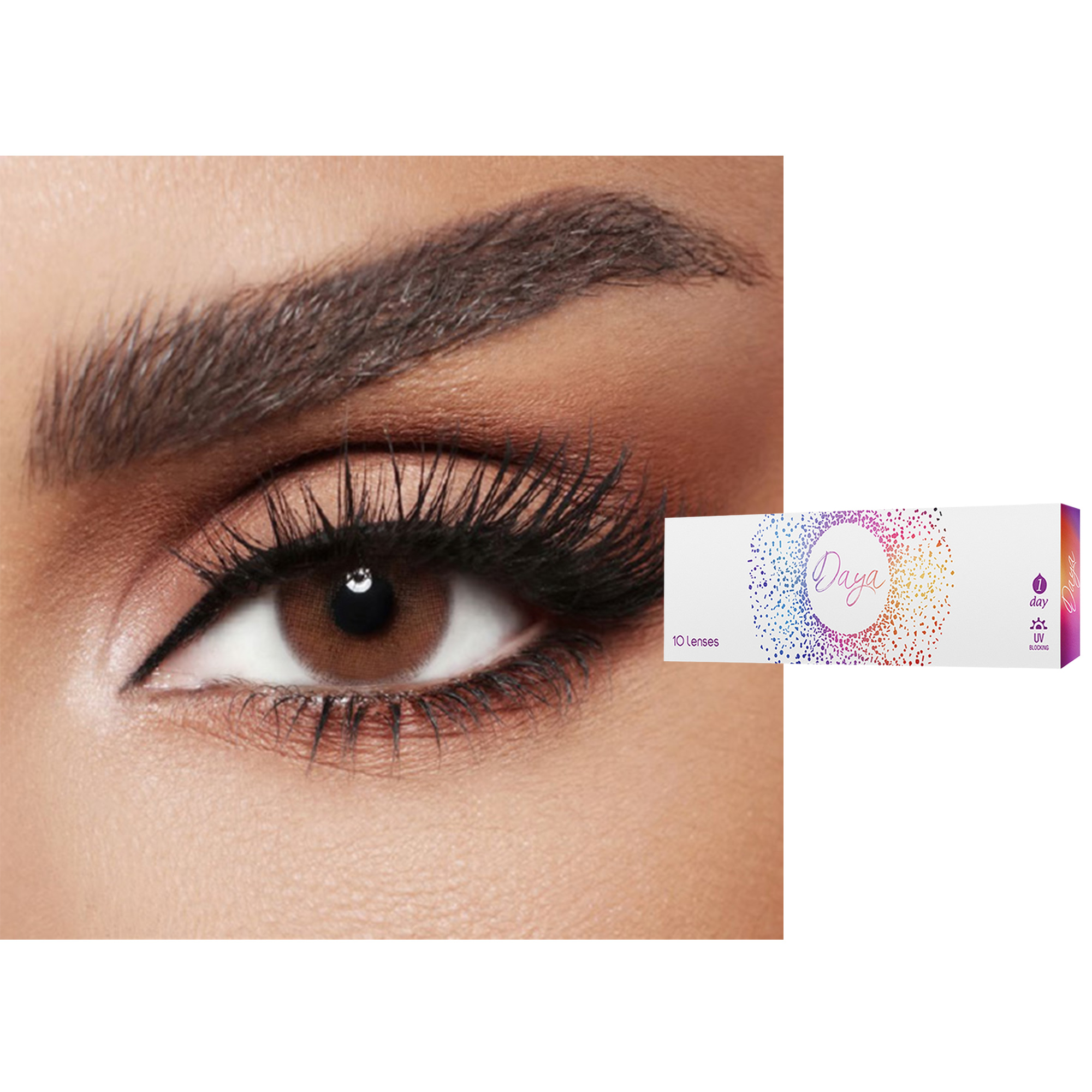 Shop DAYA 1-Day Color Contact Lenses - Ruby online.