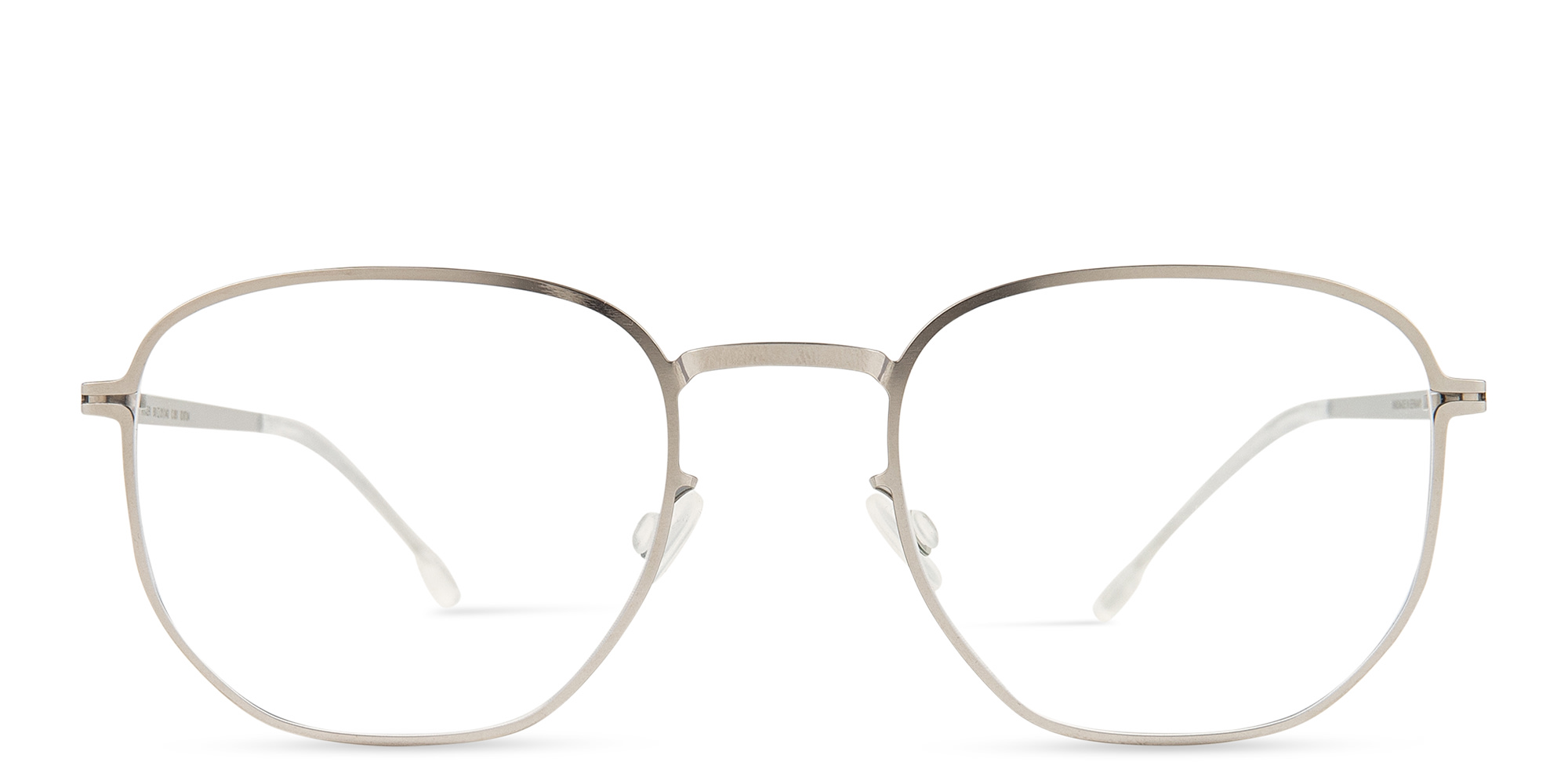 Shop MYKITA Ryker Unisex Round Eyeglasses in Silver online.