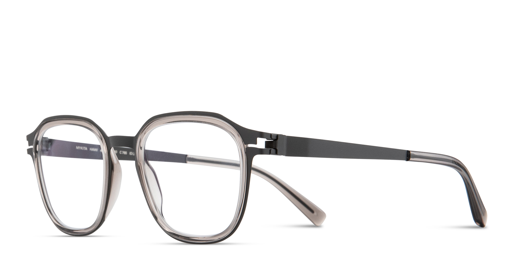 MYKITA Hawi Square Eyeglasses in Grey – Product Photo 2