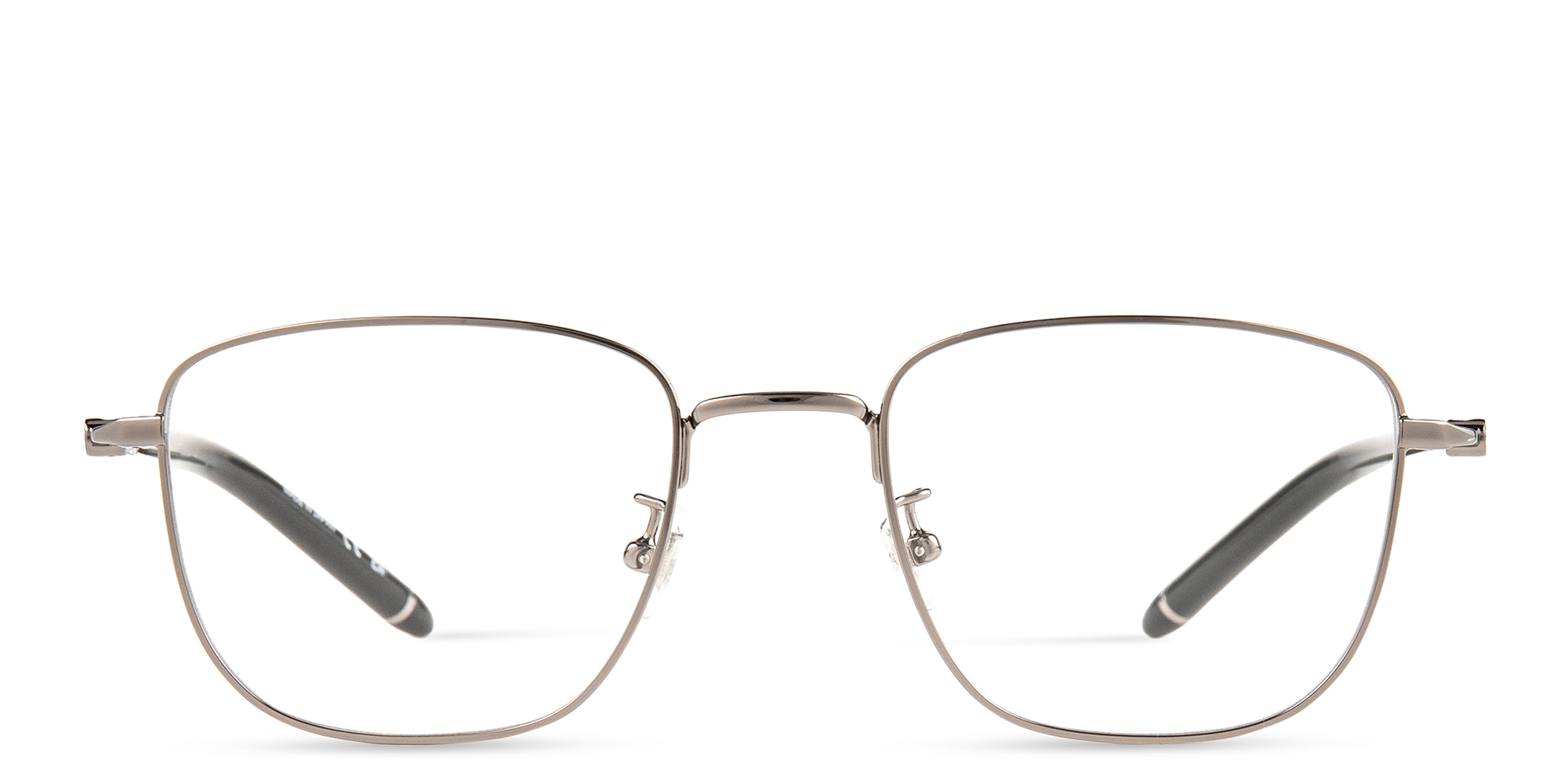 MONTBLANC Rectangle Eyeglasses in Silver – Product Photo 1