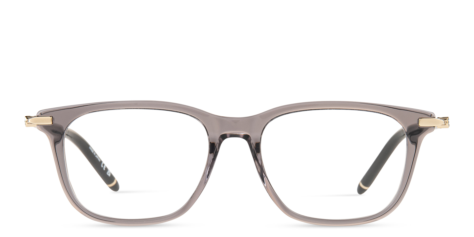MONTBLANC Rectangle Eyeglasses in Grey – Product Photo 1
