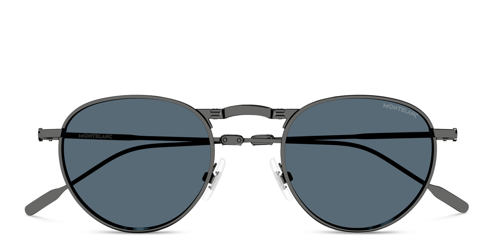 MONTBLANC Panthos Sunglasses in Ruthenium – Product Photo 1