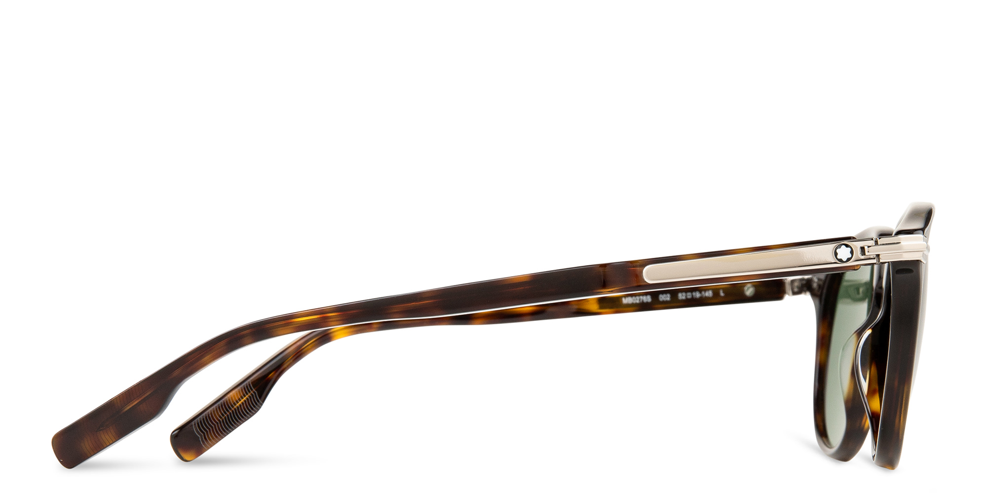 Shop MONTBLANC Round Sunglasses in Havana online.