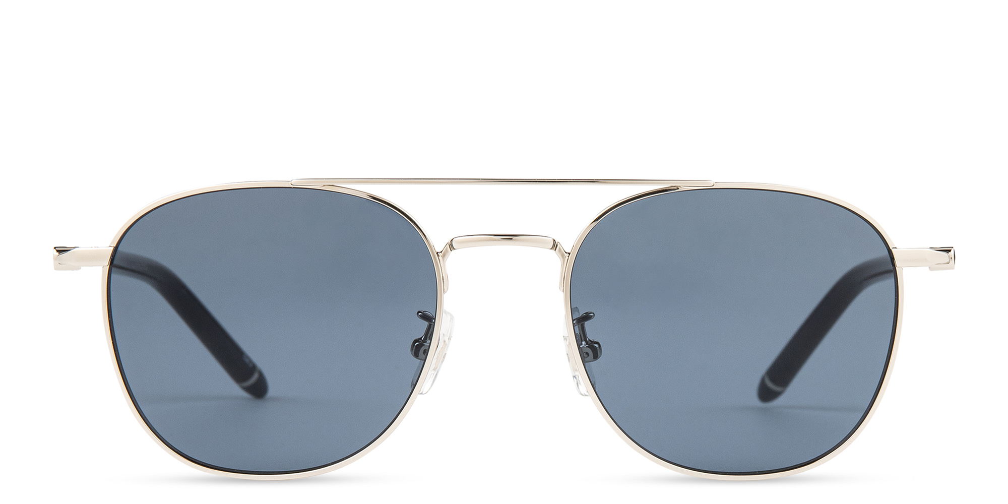 تسوق نظارات شمسية طراز بايلوت مونت بلانك بلون فضي أونلاين.