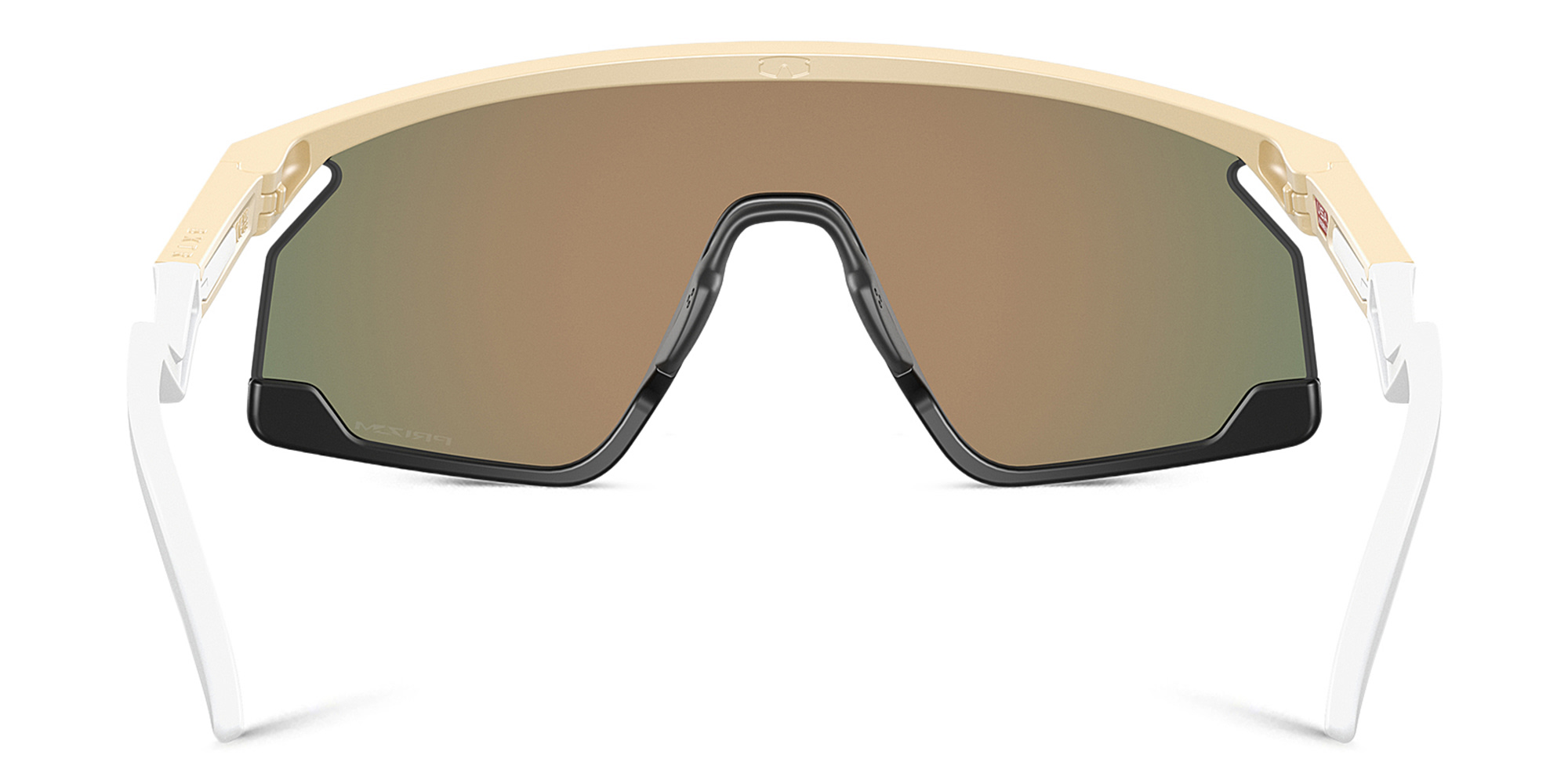 Oakley BXTR Unisex Half-Rim Mask Sunglasses in Matte Desert Tan – Product Photo 4