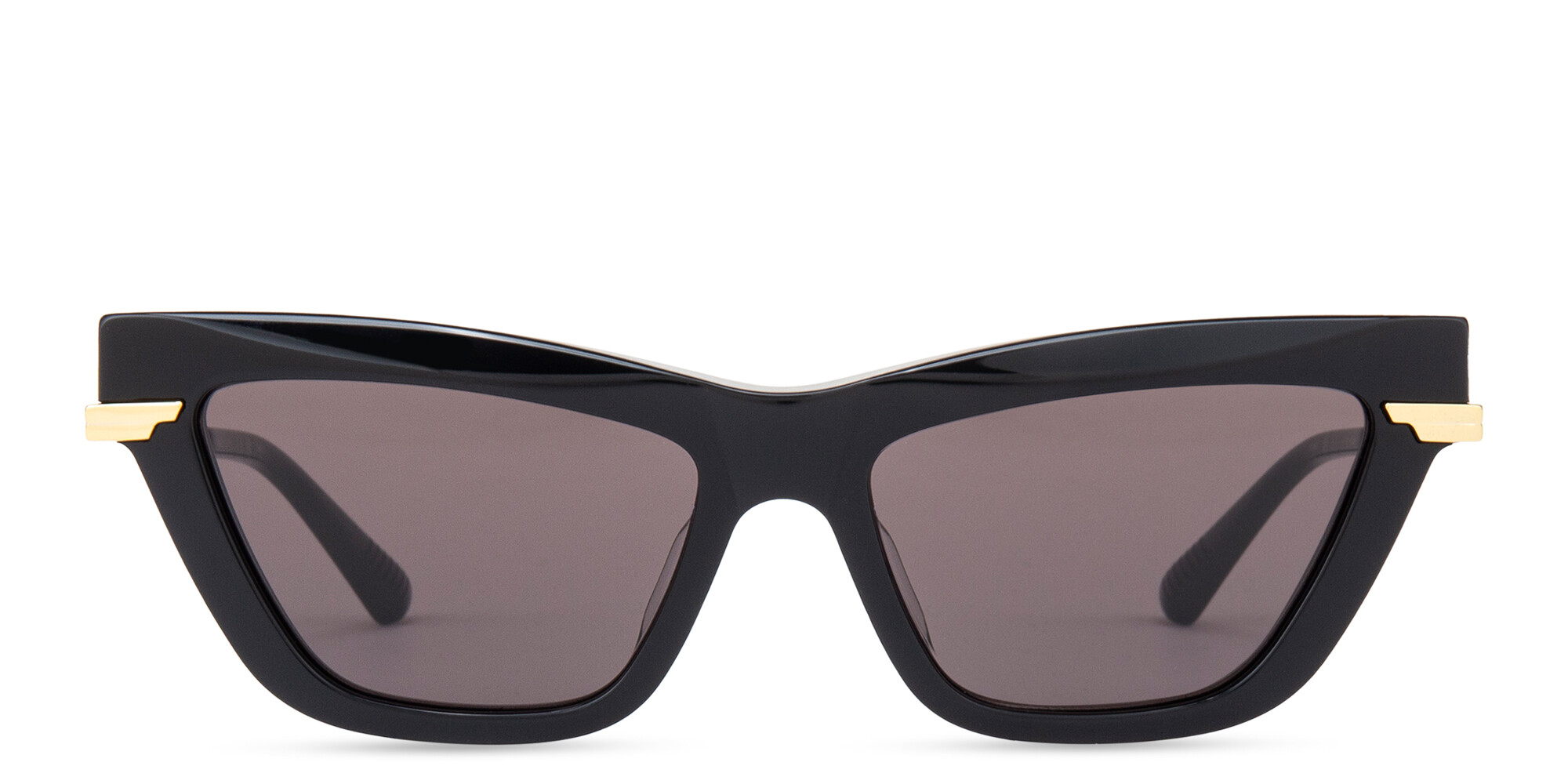 Shop BOTTEGA VENETA Cat-Eye Sunglasses in Black online.