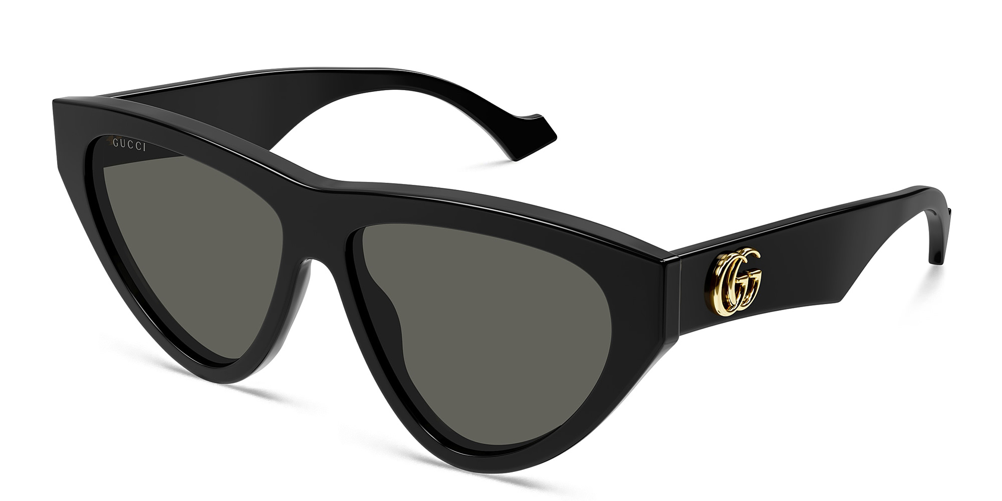 GUCCI Cat-Eye Sunglasses in Black – Product Photo 2