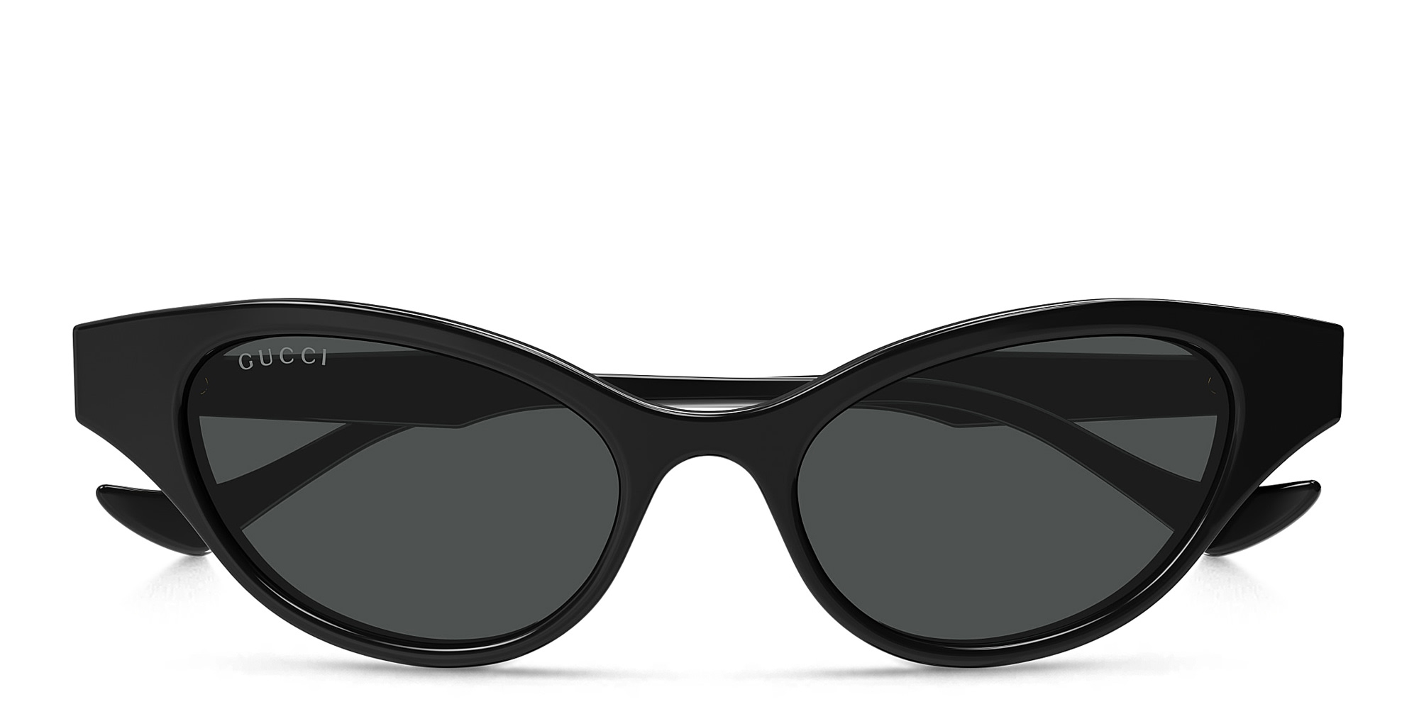 Shop GUCCI Cat-Eye Sunglasses in Black online.