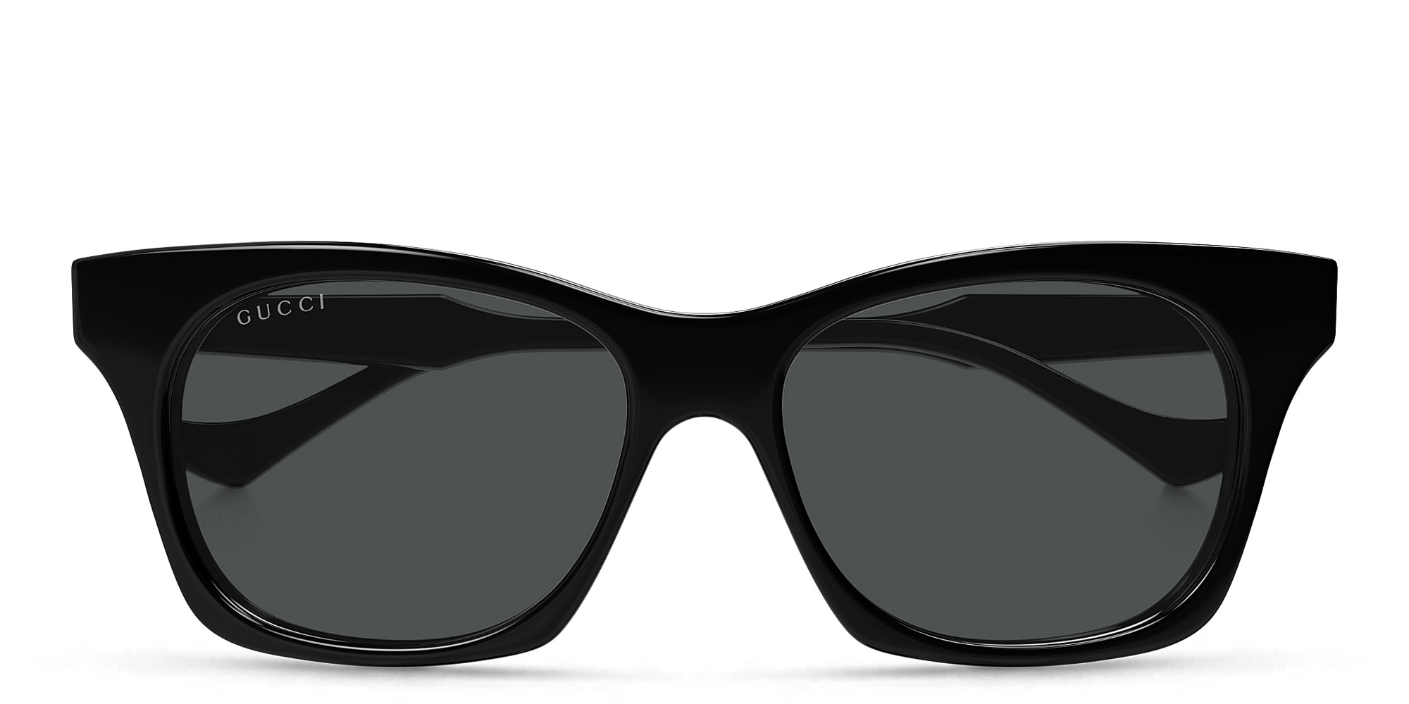 نظارات شمسية كات آي من غوتشي بلون أسود - صورة المنتج 1