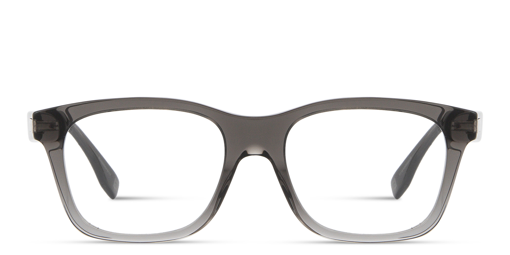 تسوق نظارات طبية إيسنشل بإطار مربّع فيندي بلون رمادي شفاف أونلاين.