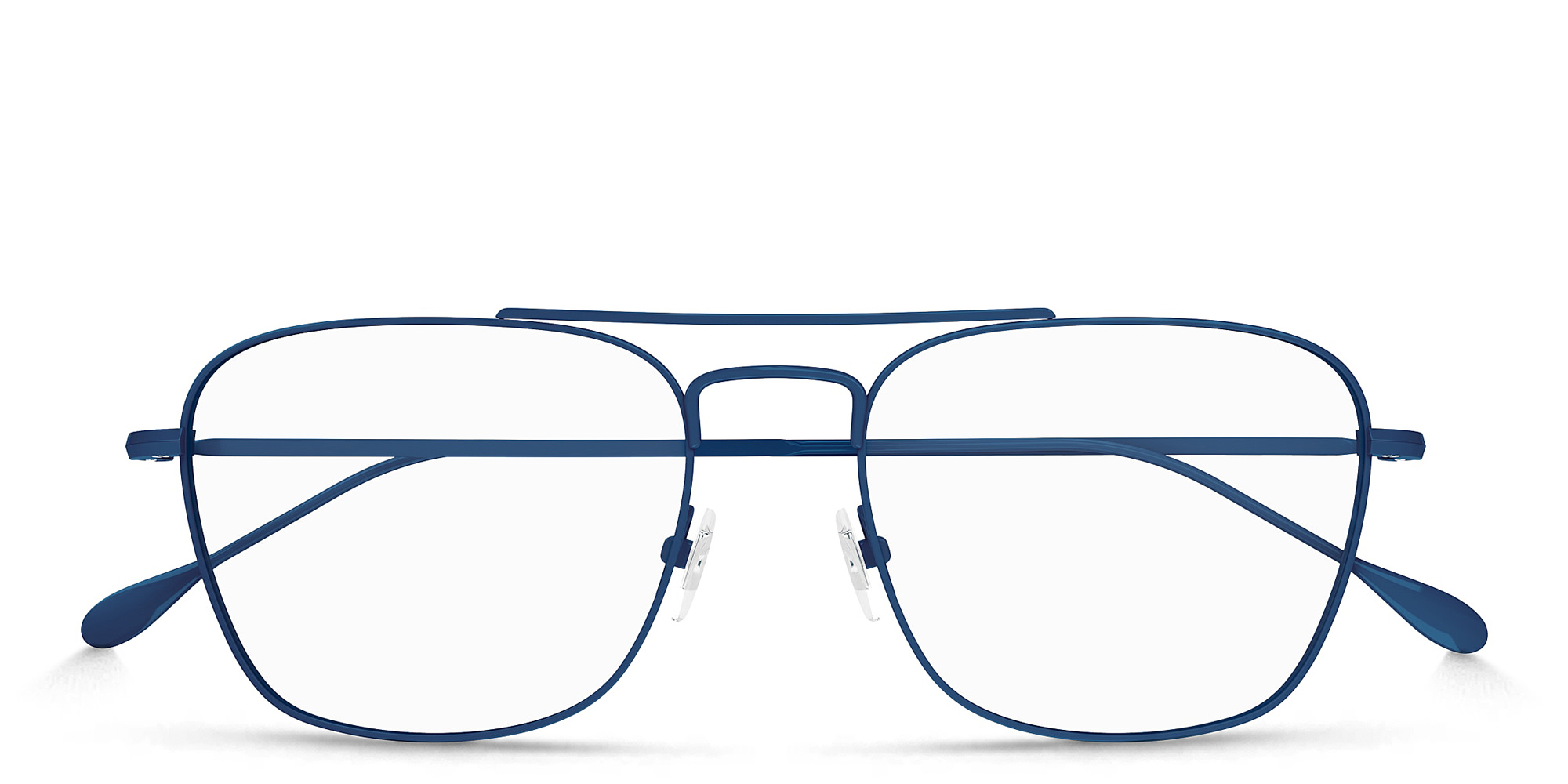 GUCCI Square Eyeglasses in Blue – Product Photo 1