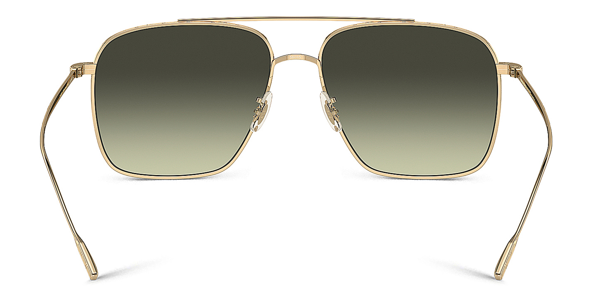 Shop OLIVER PEOPLES Unisex Pilot Sunglasses in Gold online.