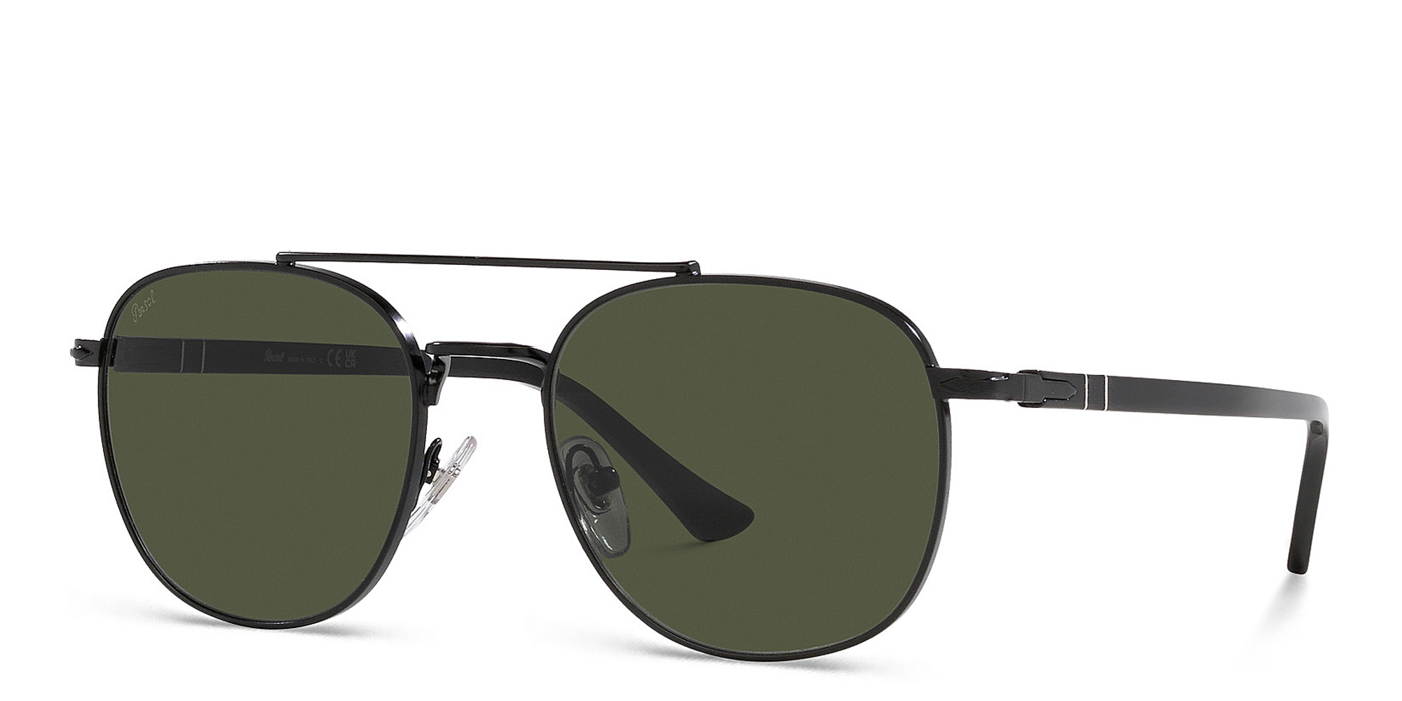 Shop PERSOL Unisex Pillow Sunglasses in Black online.