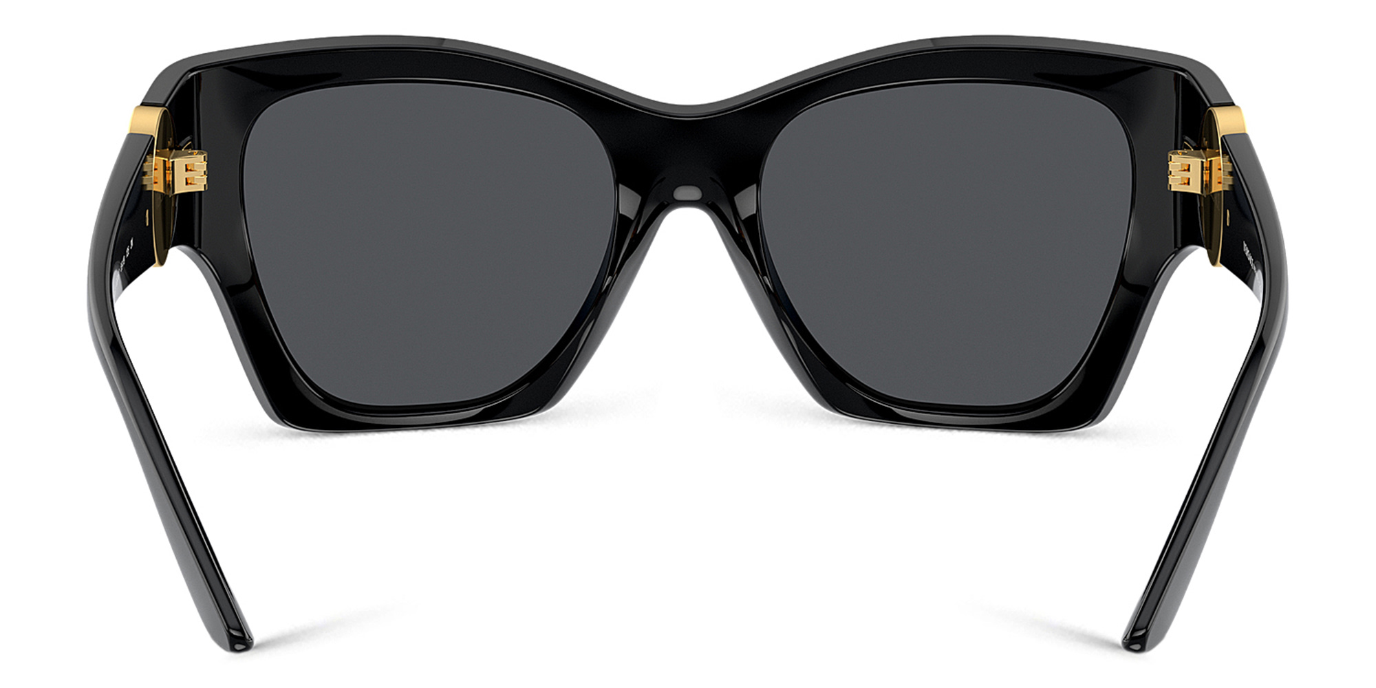 VERSACE Medusa Irregular Sunglasses in Black – Product Photo 4