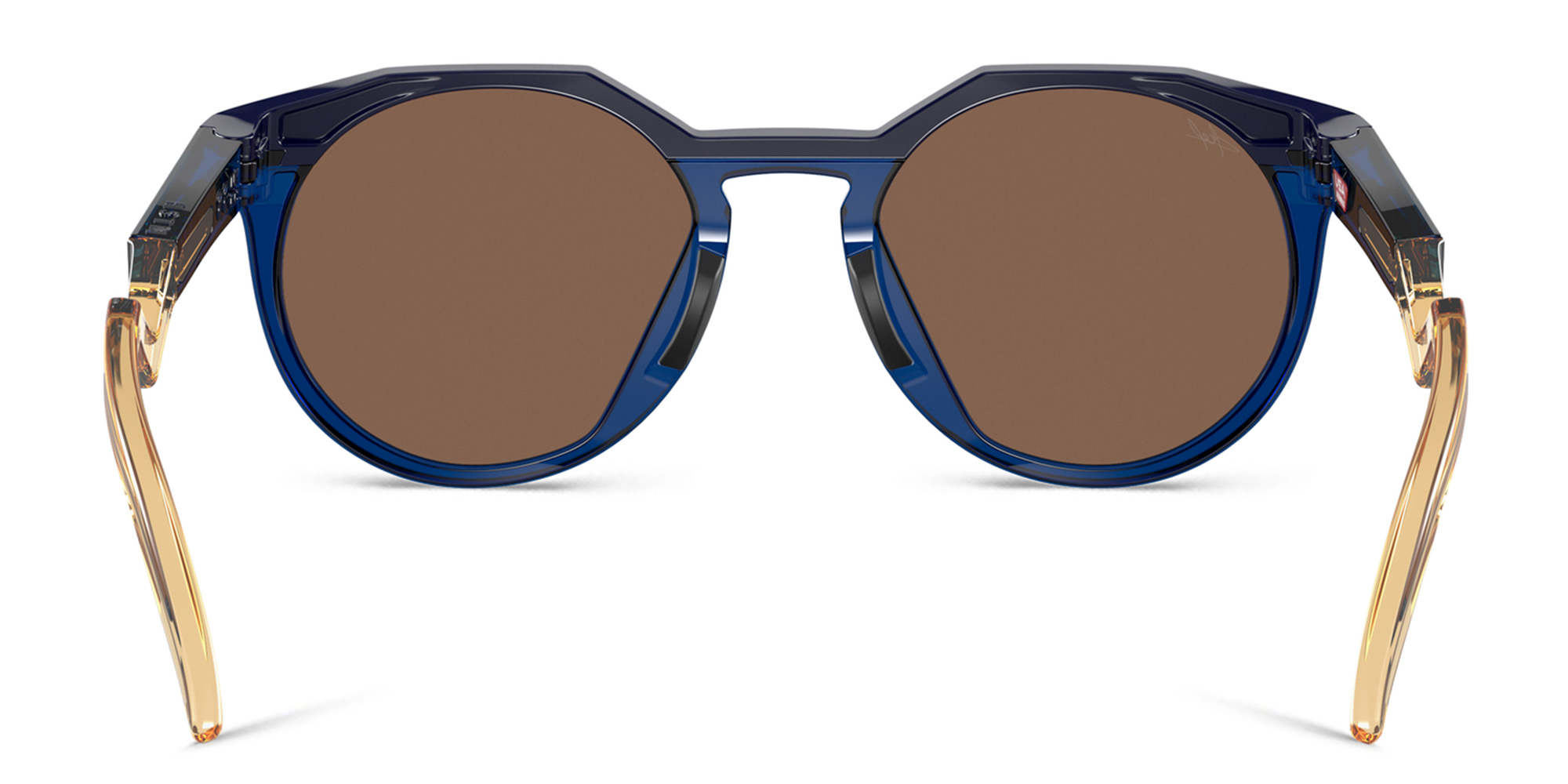 Oakley HSTN Round Sunglasses in Blue – Product Photo 4