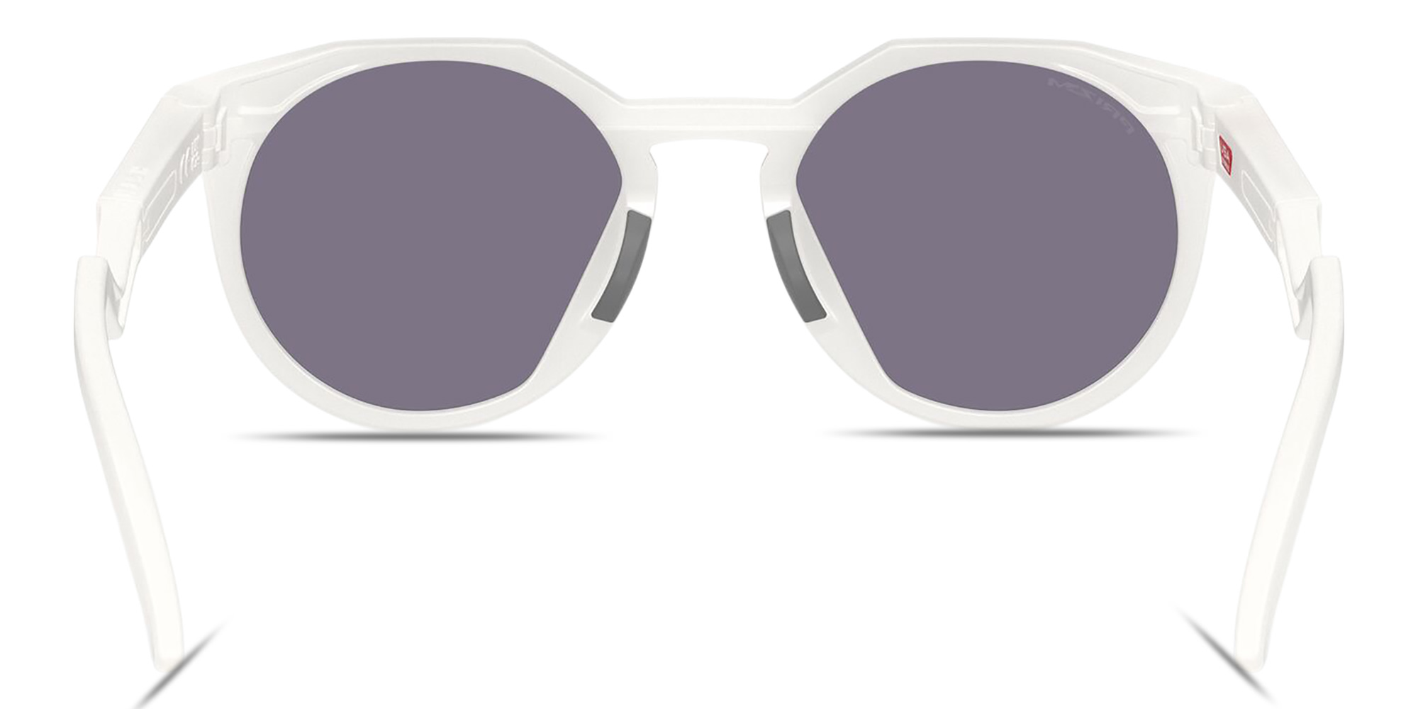 Oakley HSTN Round Sunglasses in White – Product Photo 4