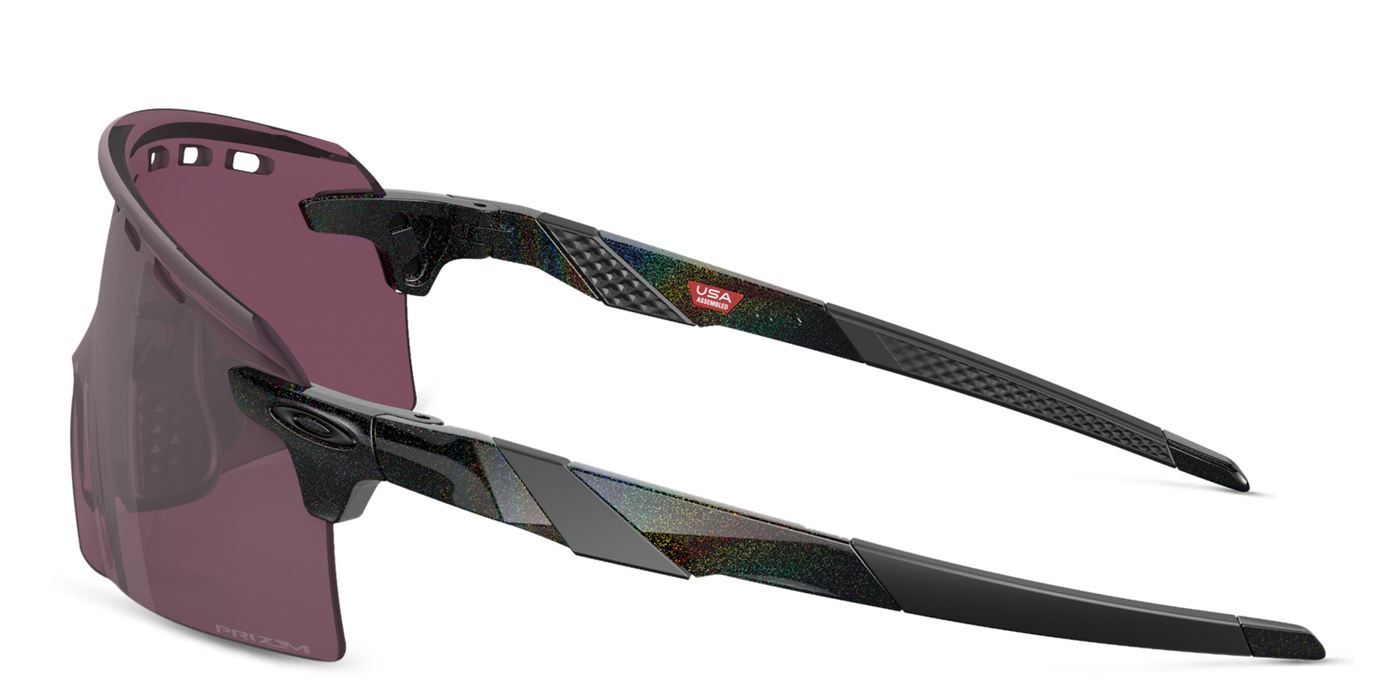 Shop Oakley Rimless Mask Sunglasses in Dark Galaxy online.