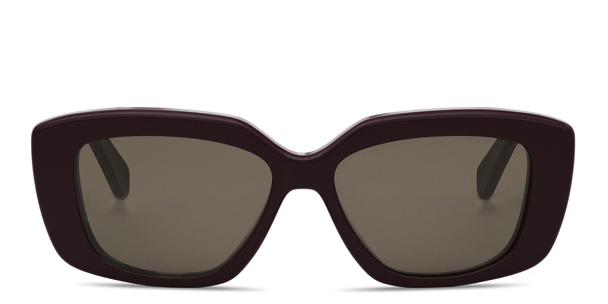 CELINE Triomphe Violet Irregular Sunglasses in Solid purple – Product Photo 1