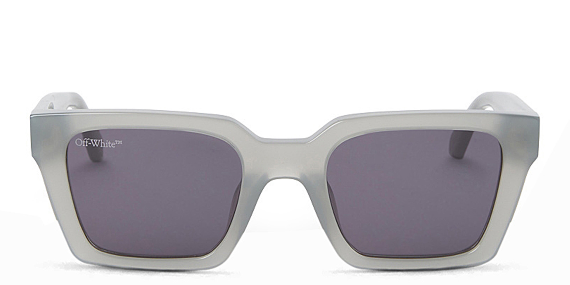 OFF WHITE Palermo Unisex Square Sunglasses in Grey – Product Photo 1