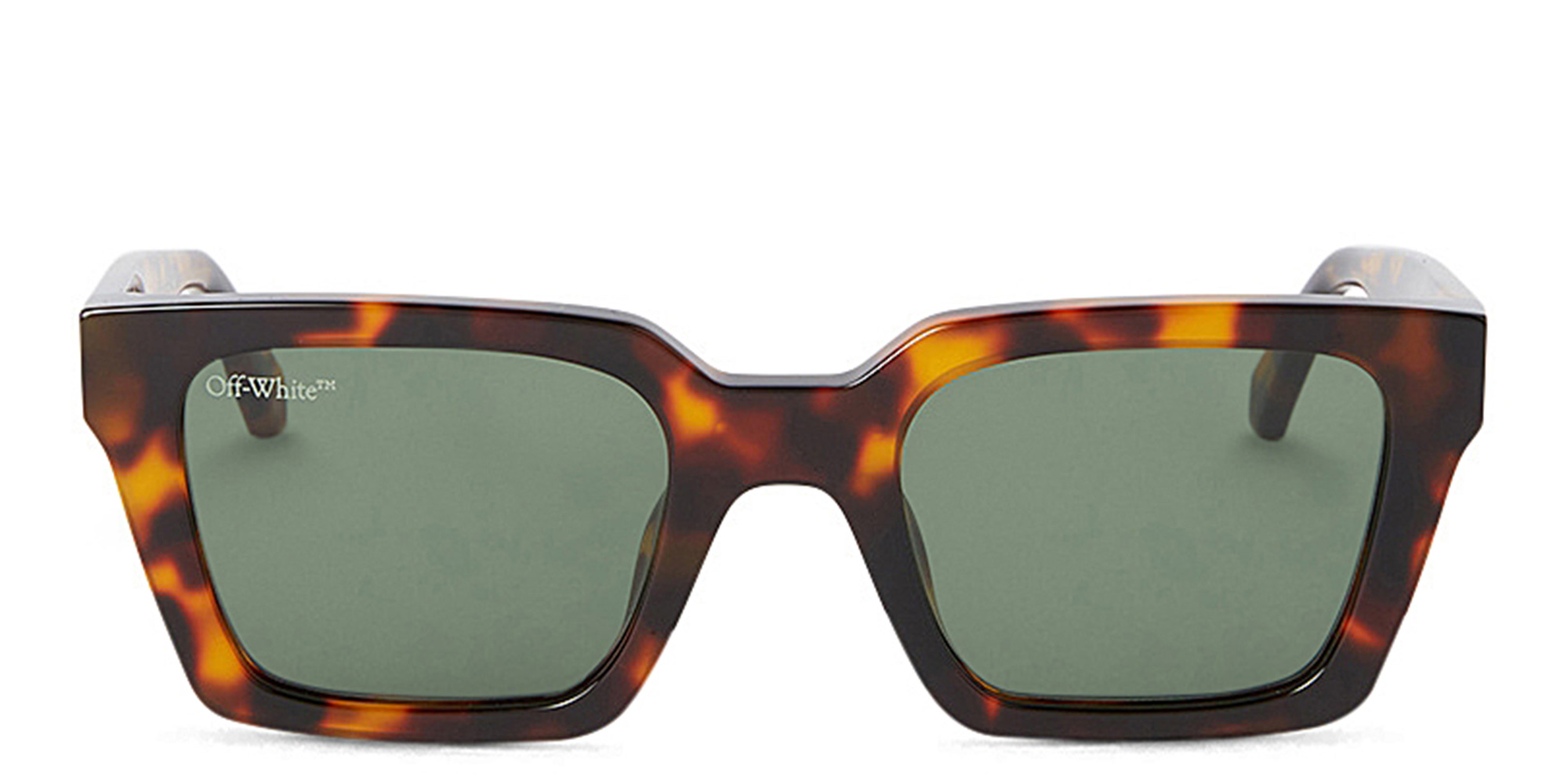 Shop OFF WHITE Palermo Unisex Square Sunglasses in Havana online.