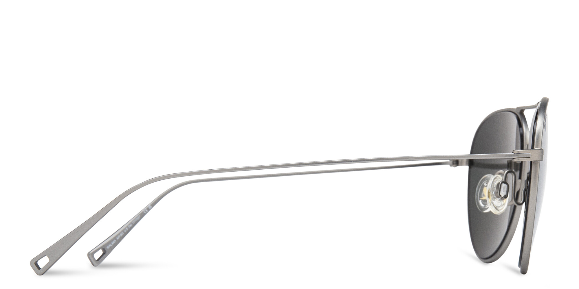 Shop Maui Jim Walaka Unisex Aviator Sunglasses in Silver online.