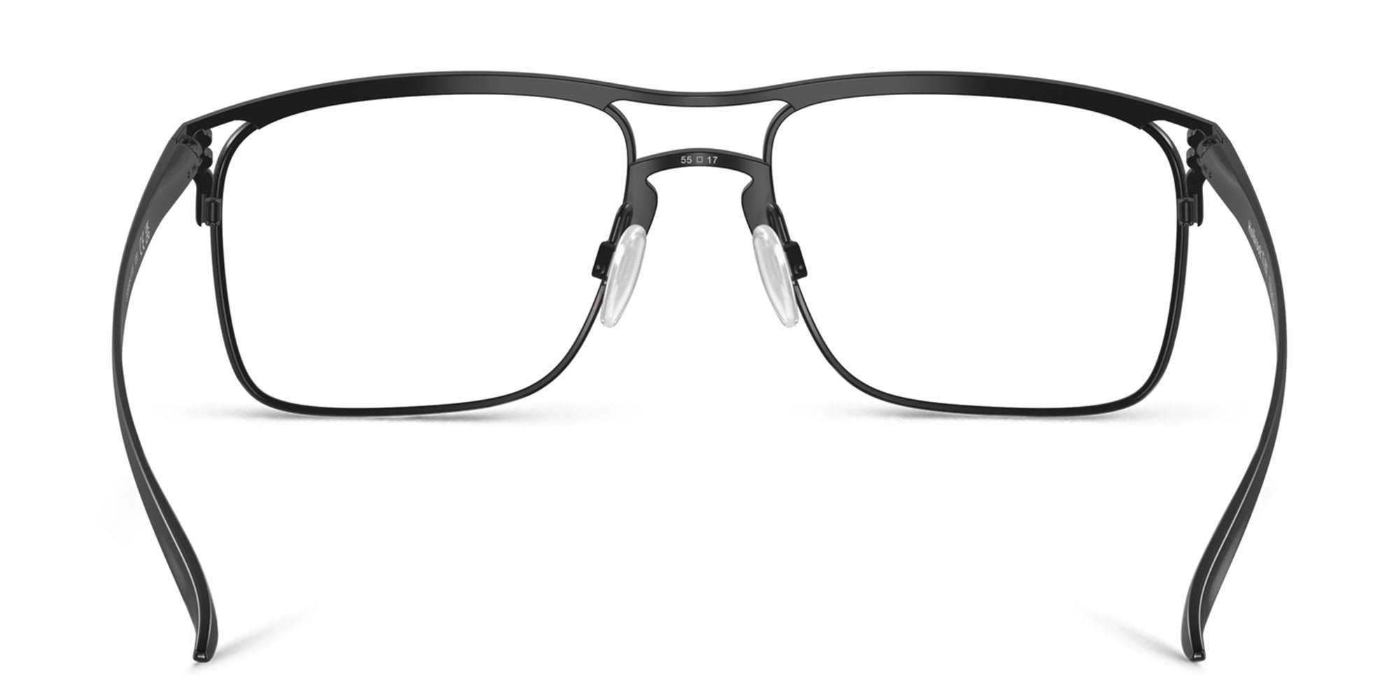 Shop Oakley Rectangle Eyeglasses in Satin Black online.