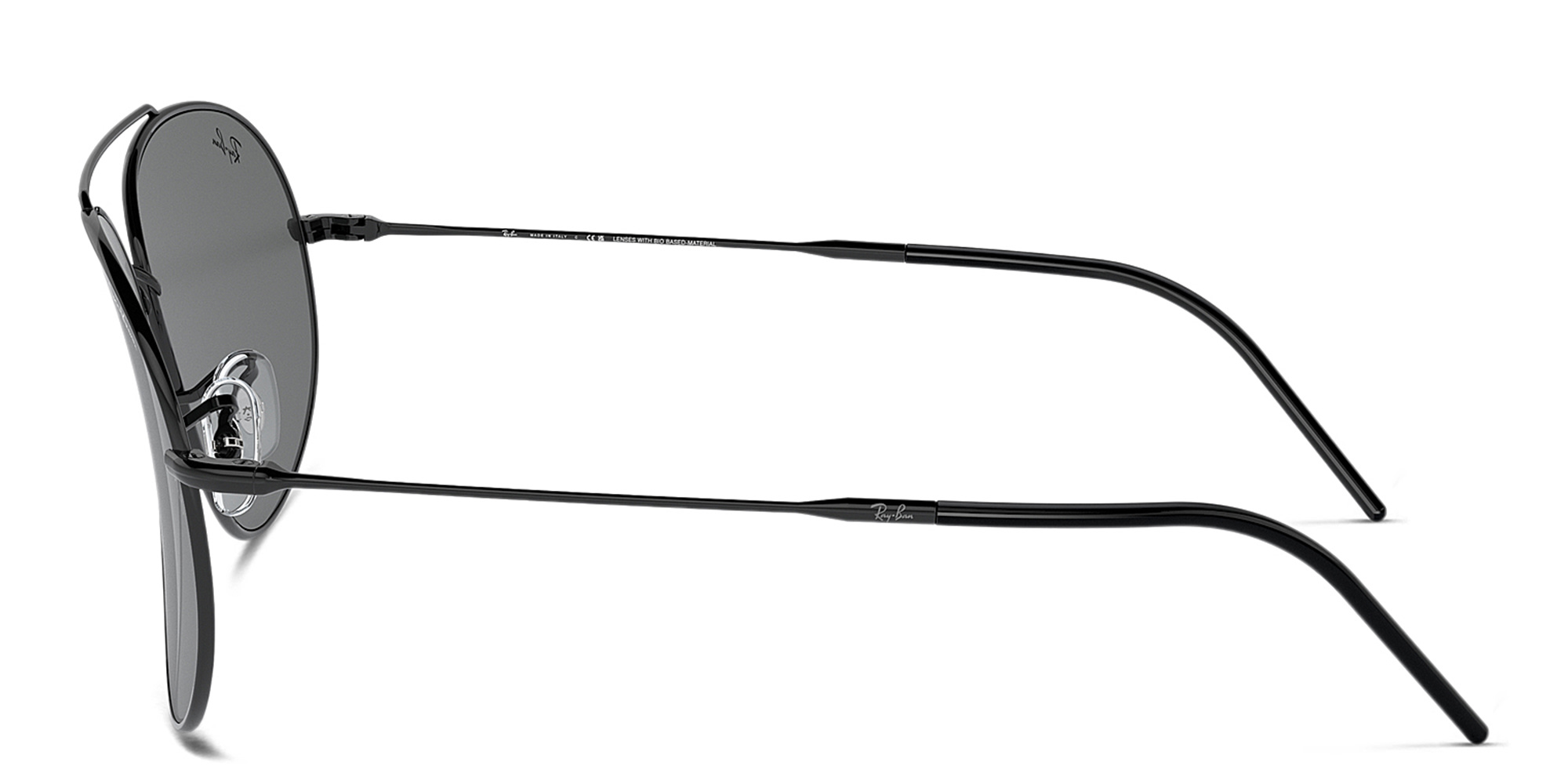 نظارات شمسية بايلوت ريفيرس للجنسين من راي بان بلون أسود - صورة المنتج 3