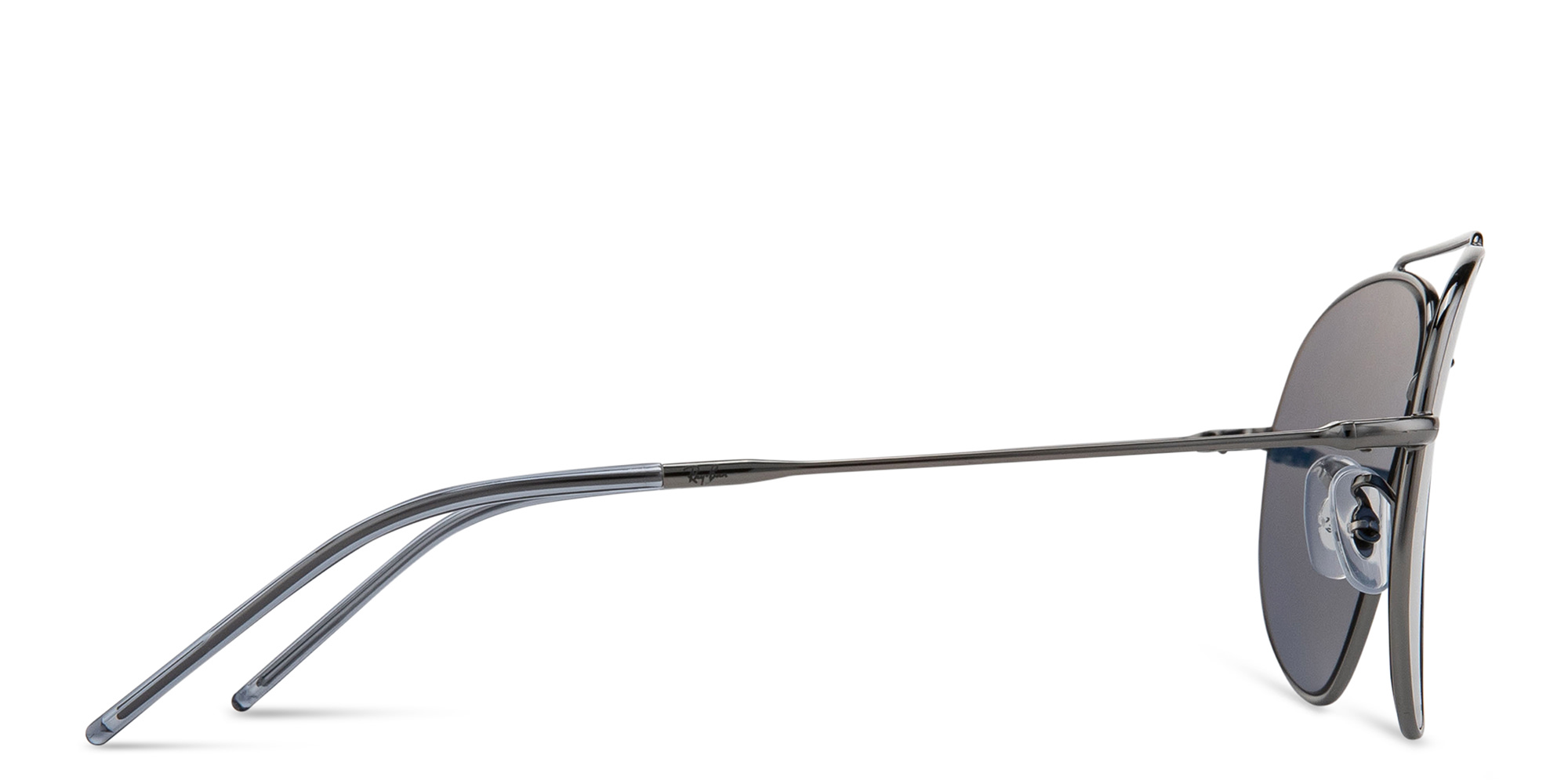 Ray-Ban Reverse Unisex Wide Pilot Sunglasses in Gunmetal – Product Photo 3