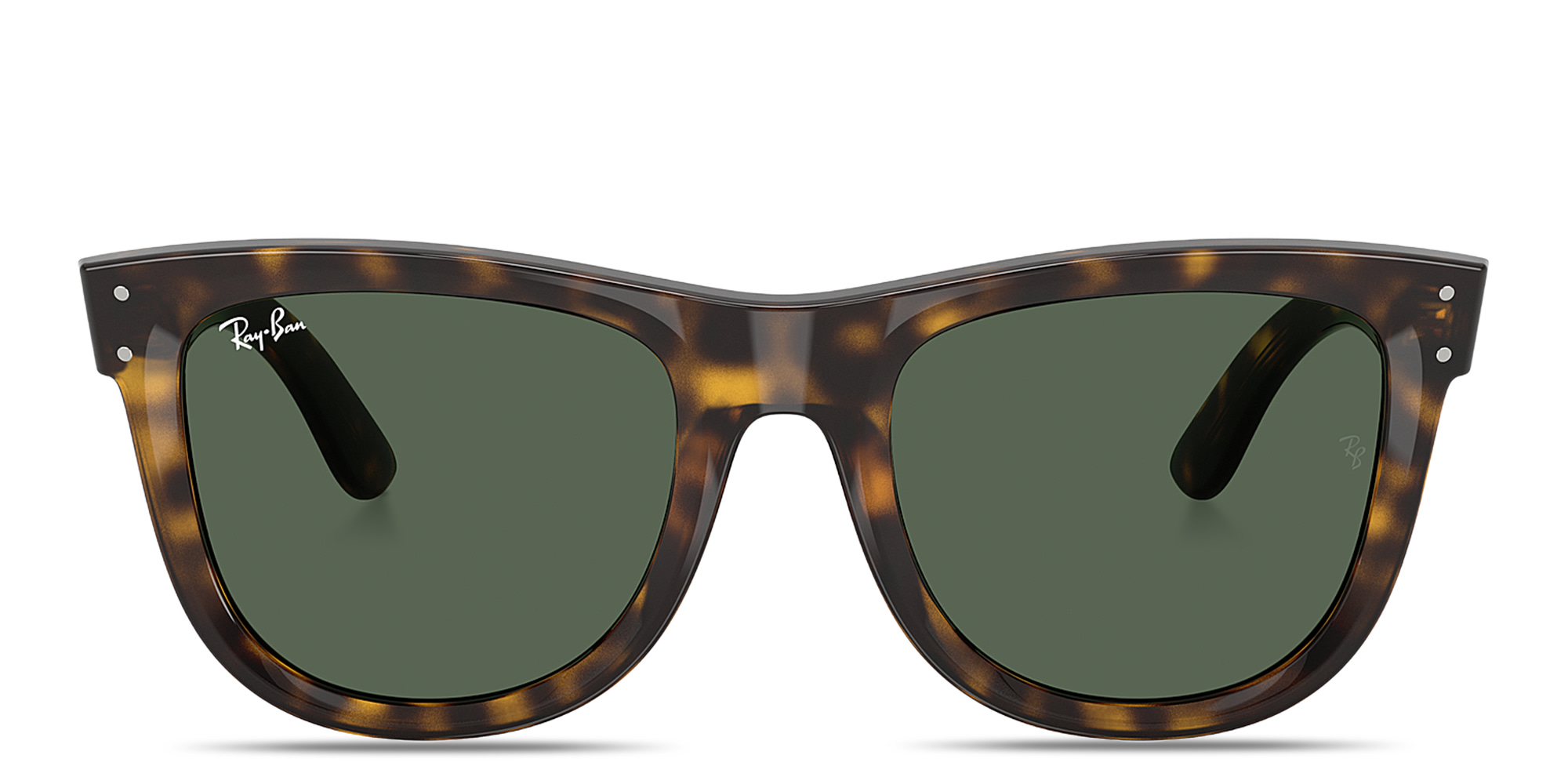 Ray-Ban Wayfarer Reverse Unisex Square Sunglasses in Dark Havana – Product Photo 1