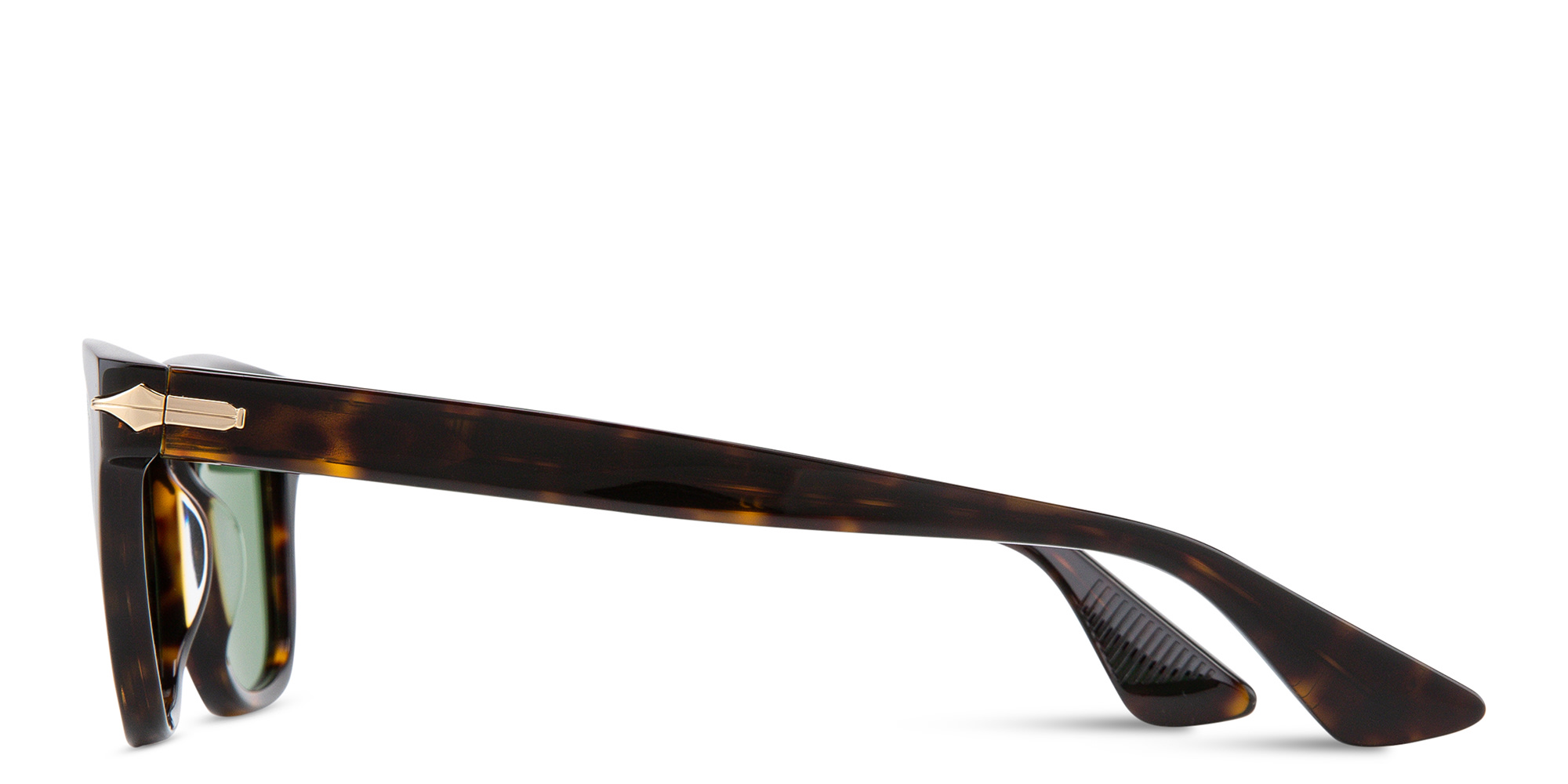 Shop MONTBLANC Square Sunglasses in Havana online.