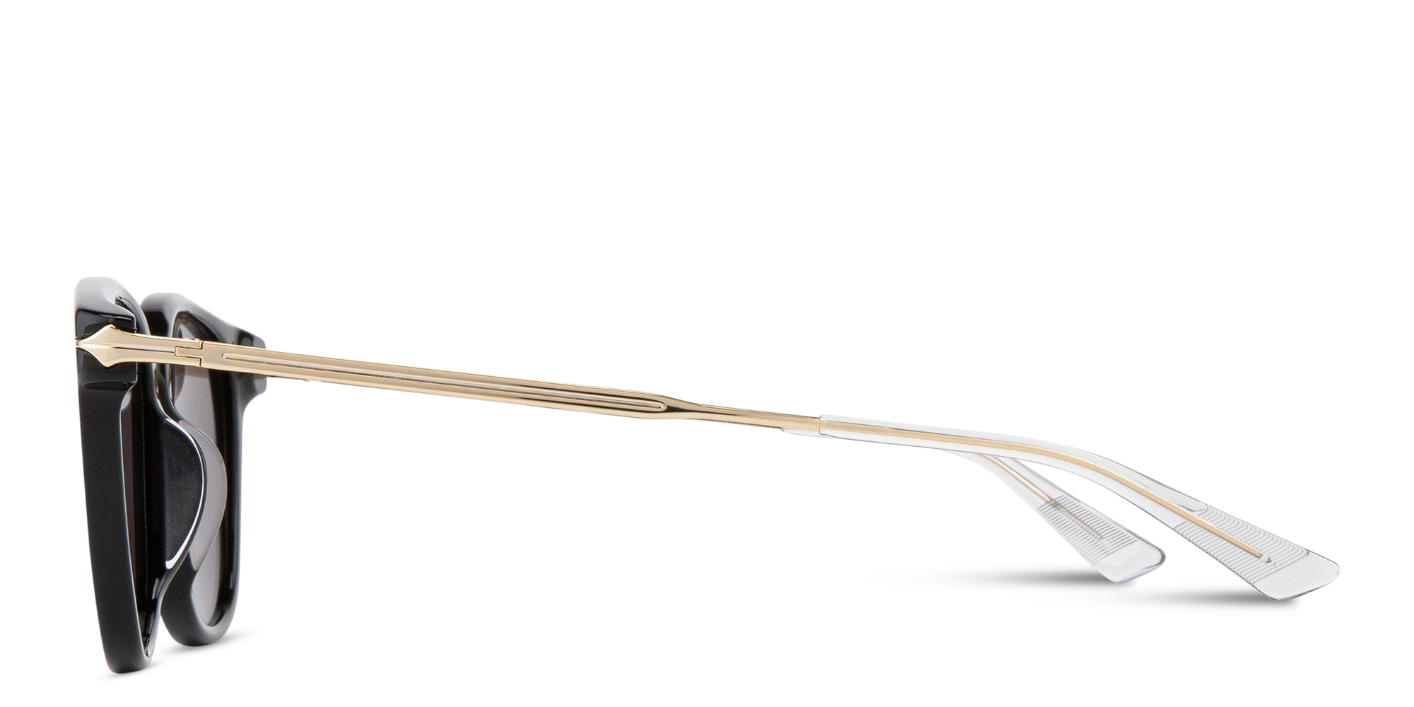 Shop MONTBLANC Square Sunglasses in Black online.