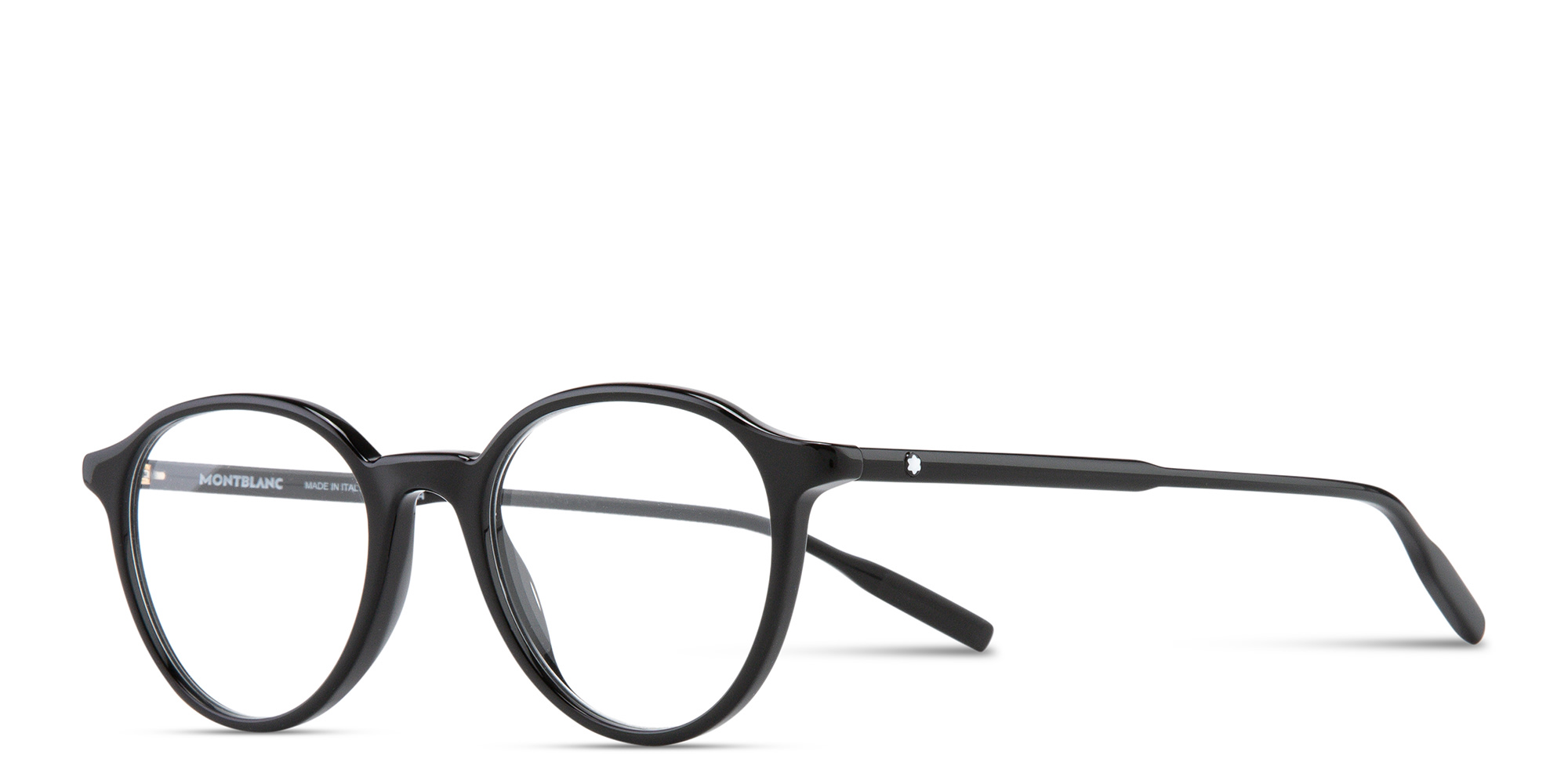 MONTBLANC Panthos Eyeglasses in Black – Product Photo 2