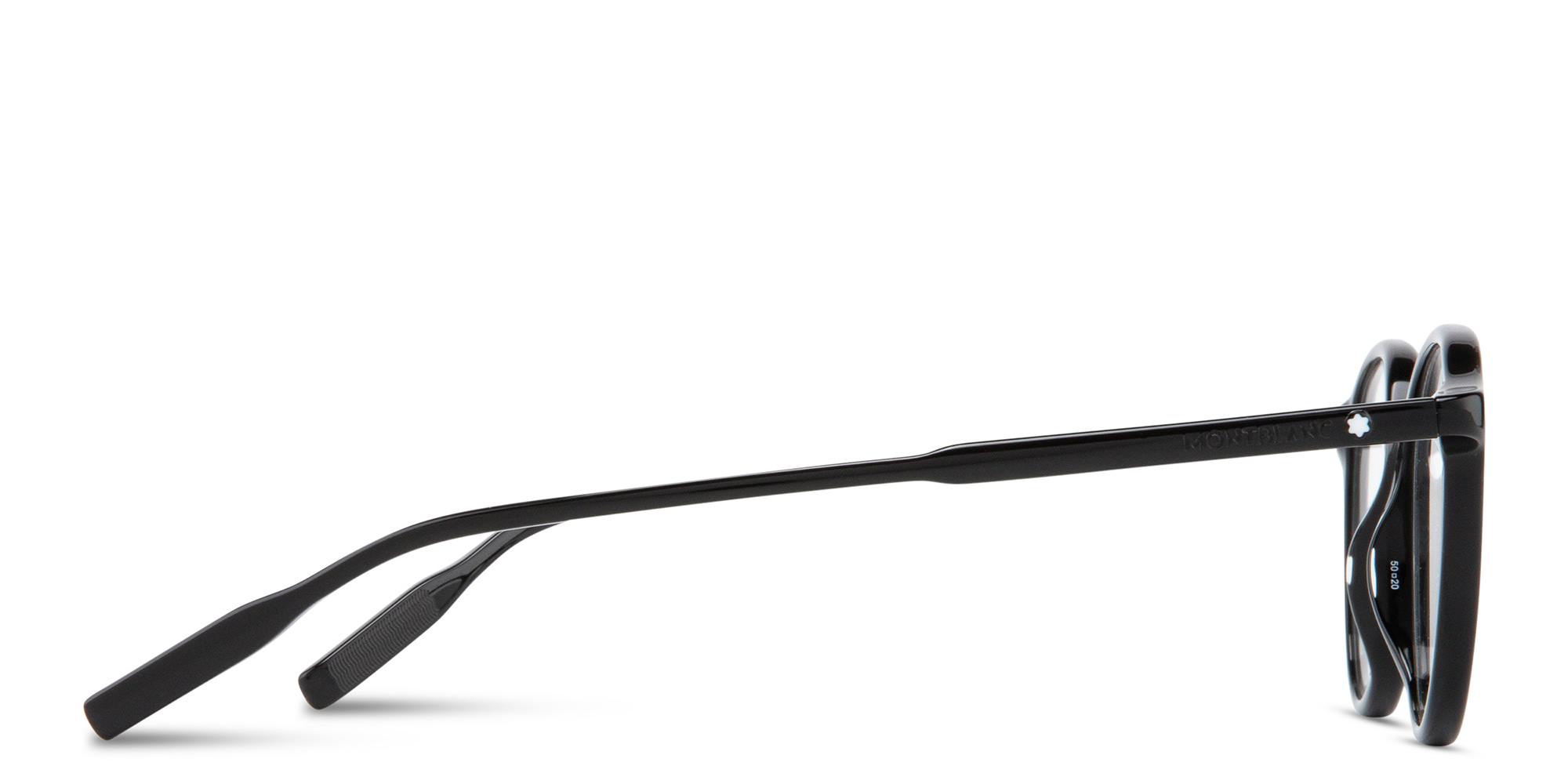 MONTBLANC Panthos Eyeglasses in Black – Product Photo 3