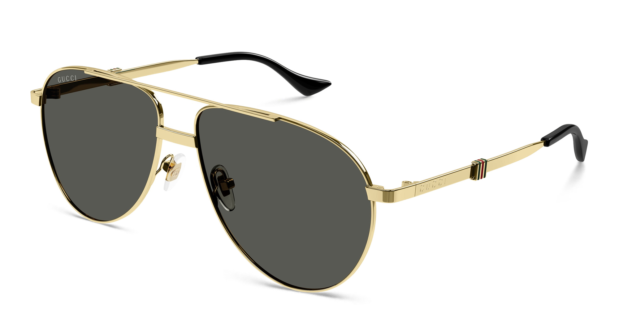 GUCCI Aviator Sunglasses in Gold – Product Photo 1