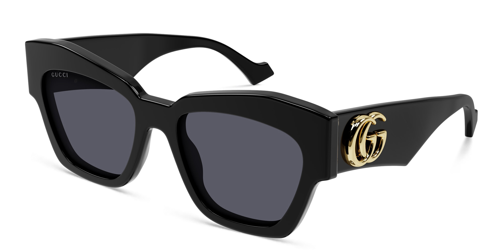 GUCCI Cat-Eye Sunglasses in Black – Product Photo 1
