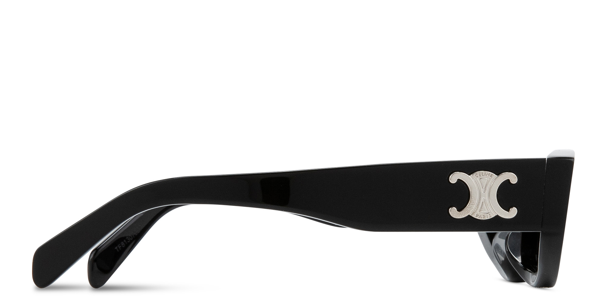 CELINE Triomphe Cat-Eye Sunglasses in Black – Product Photo 3