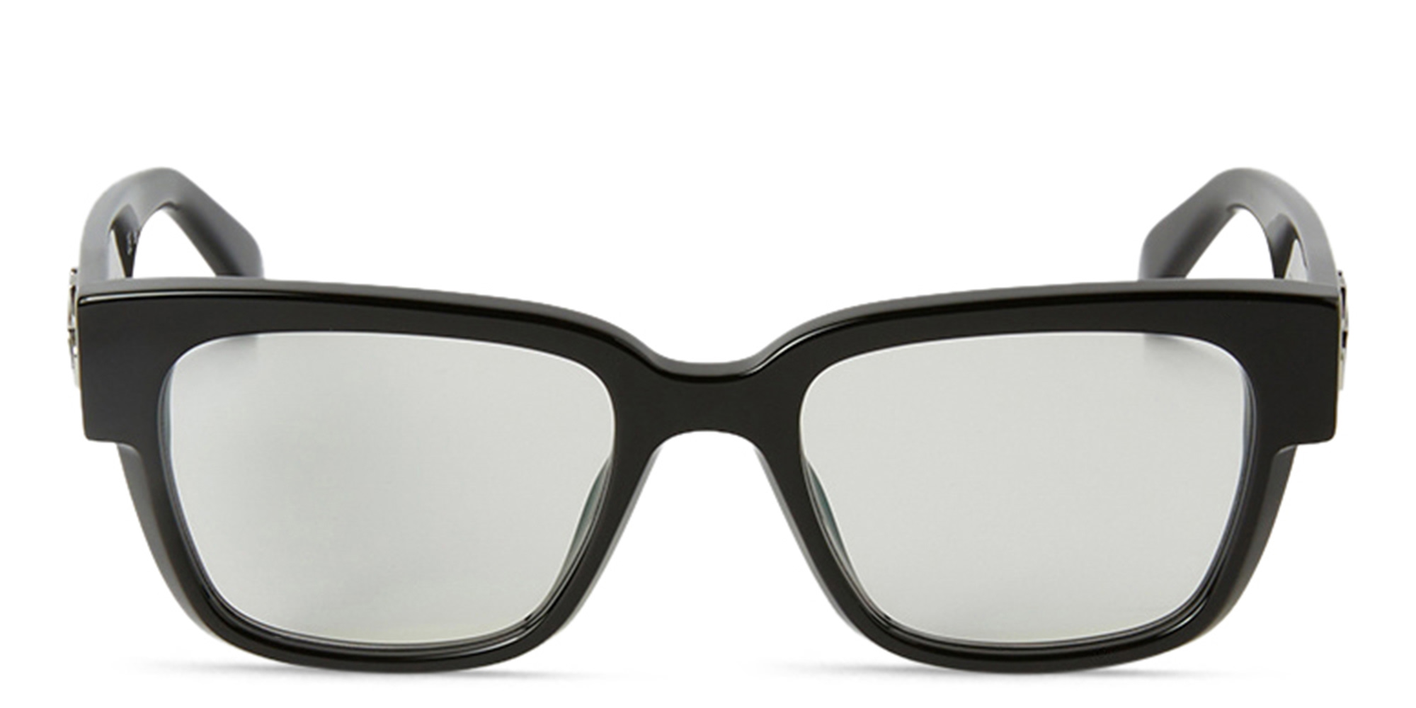 OFF WHITE Style 59 Unisex Square Eyeglasses in Black – Product Photo 1