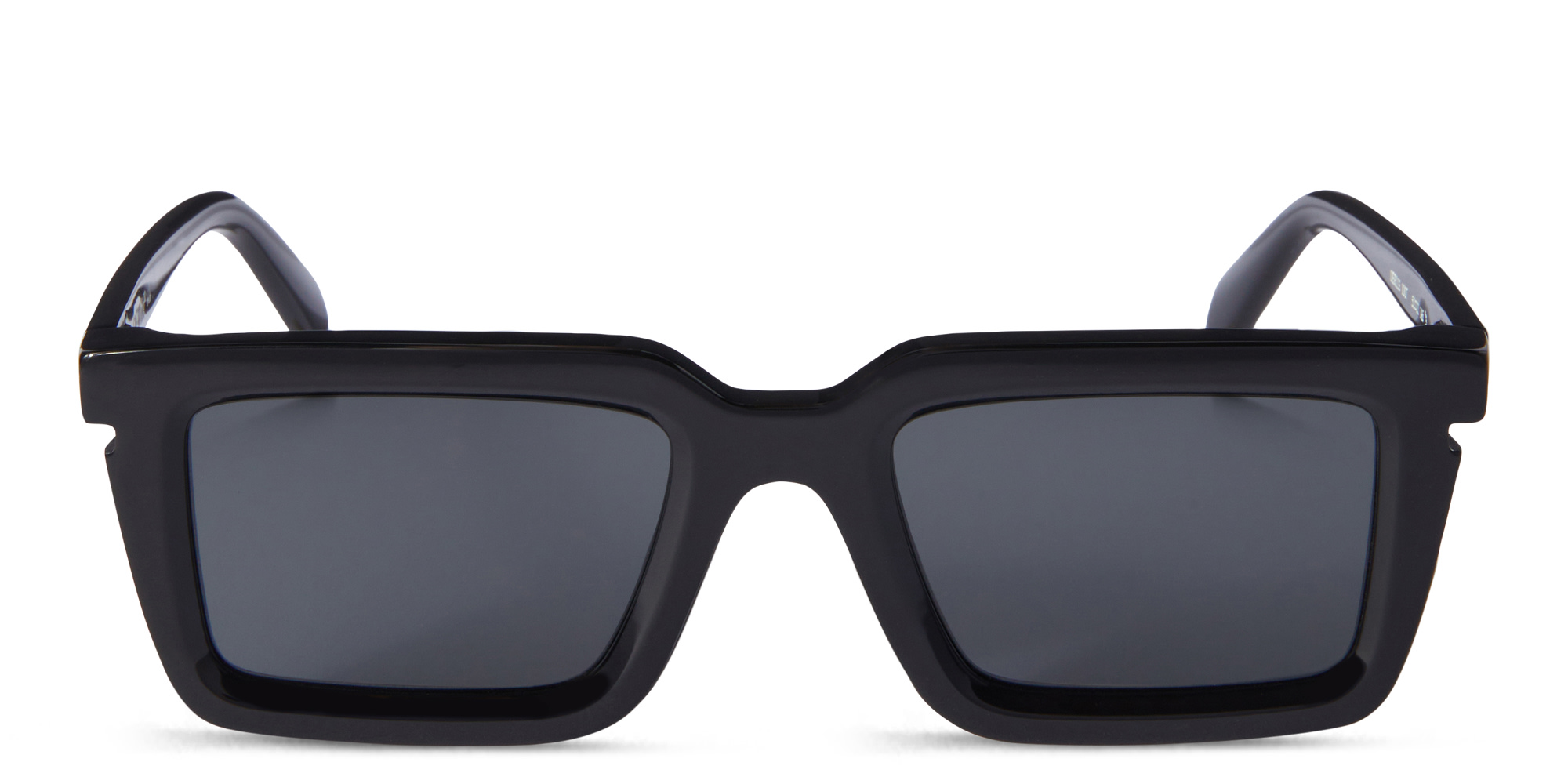 OFF WHITE Tucson Unisex Rectangle Sunglasses in Black – Product Photo 1