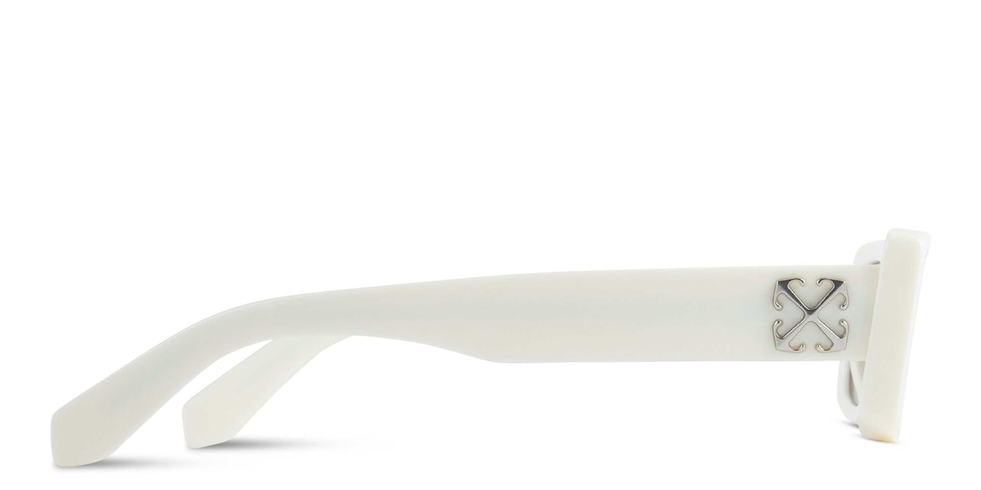 تسوق نظارات شمسية آرثور بإطار مستطيل للجنسين أوف وايت بلون أبيض أونلاين.