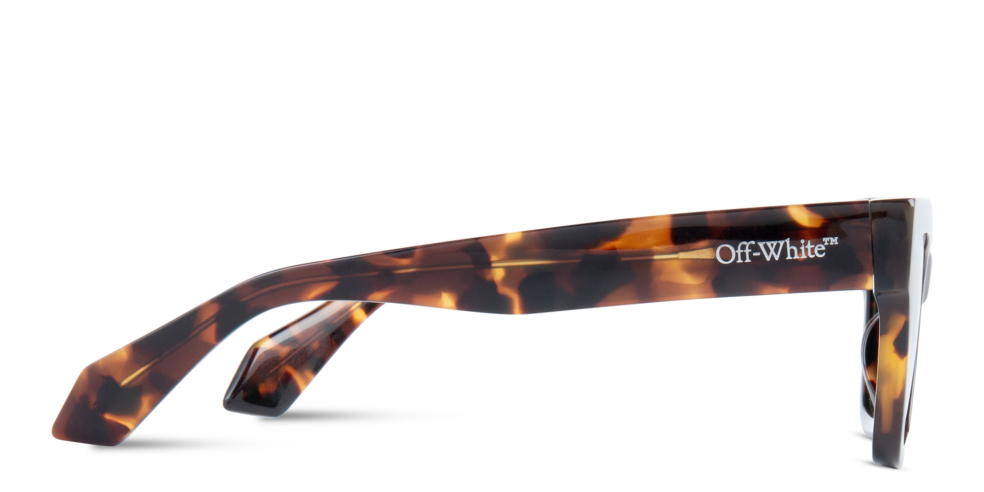 OFF WHITE Cincinnati Unisex Cat-Eye Sunglasses in Havana – Product Photo 3