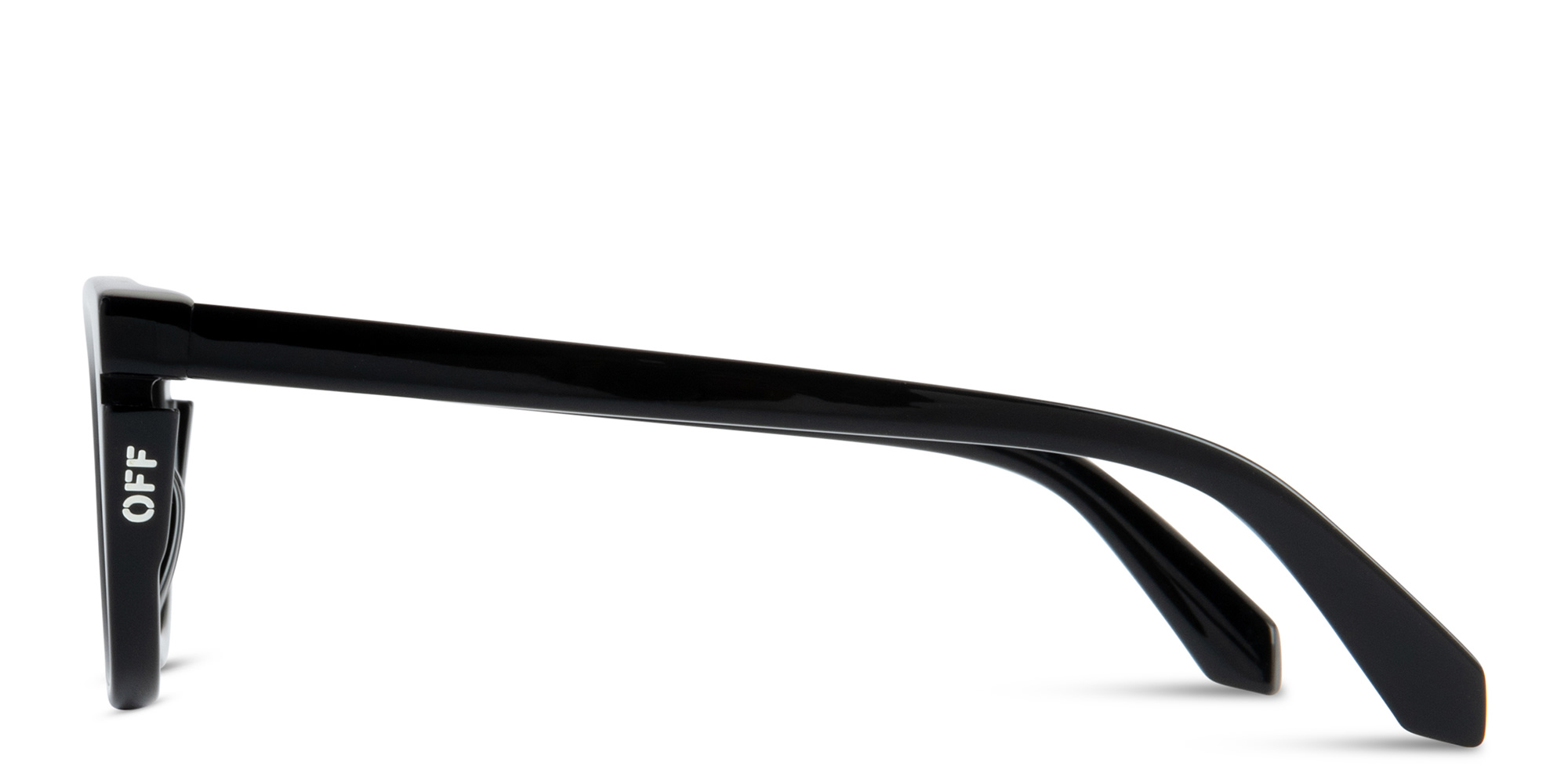 Shop OFF WHITE Boulder Unisex Cat-Eye Sunglasses in Black online.