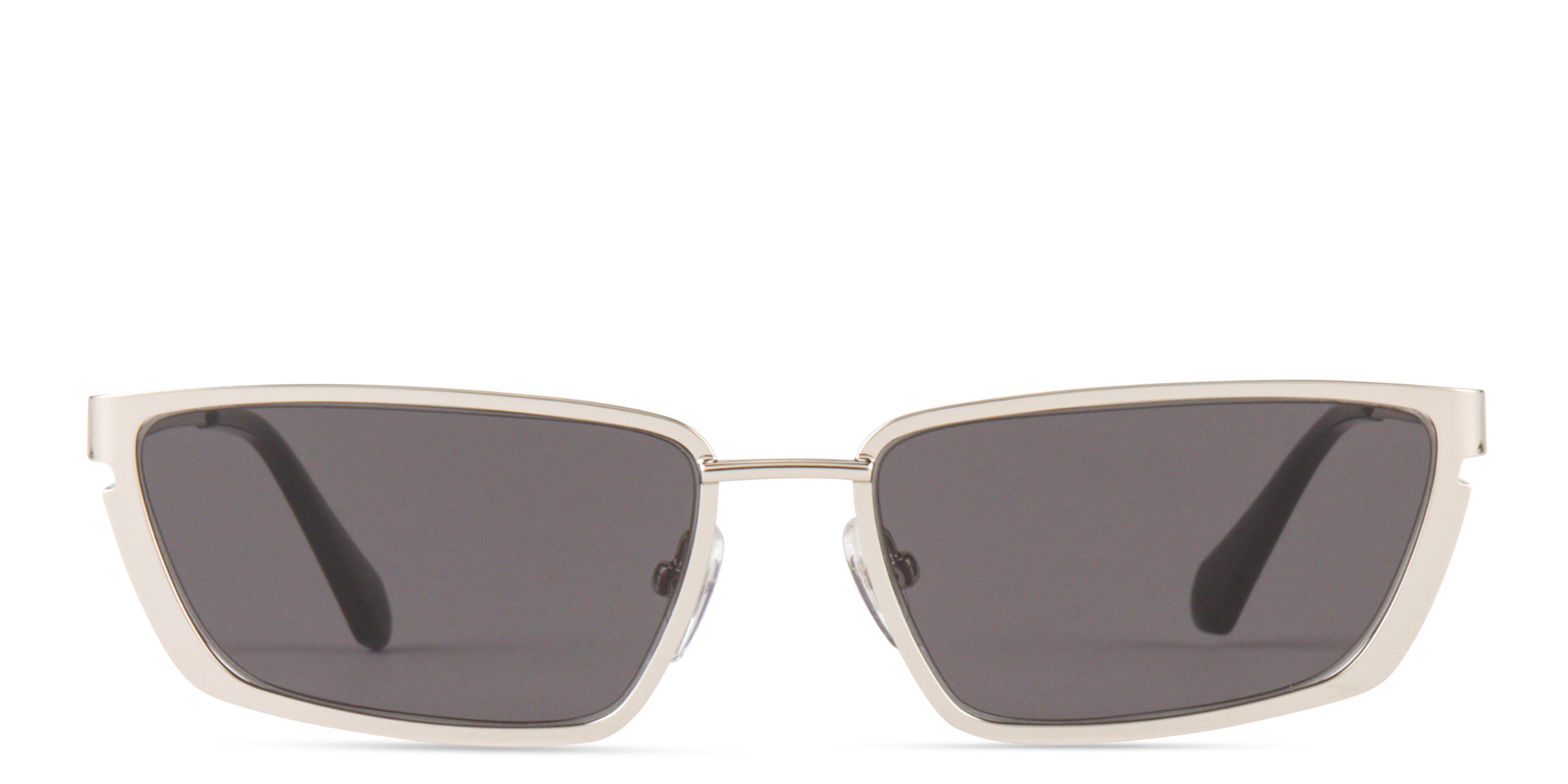 Shop OFF WHITE Richfield Unisex Cat-Eye Sunglasses in Silver online.