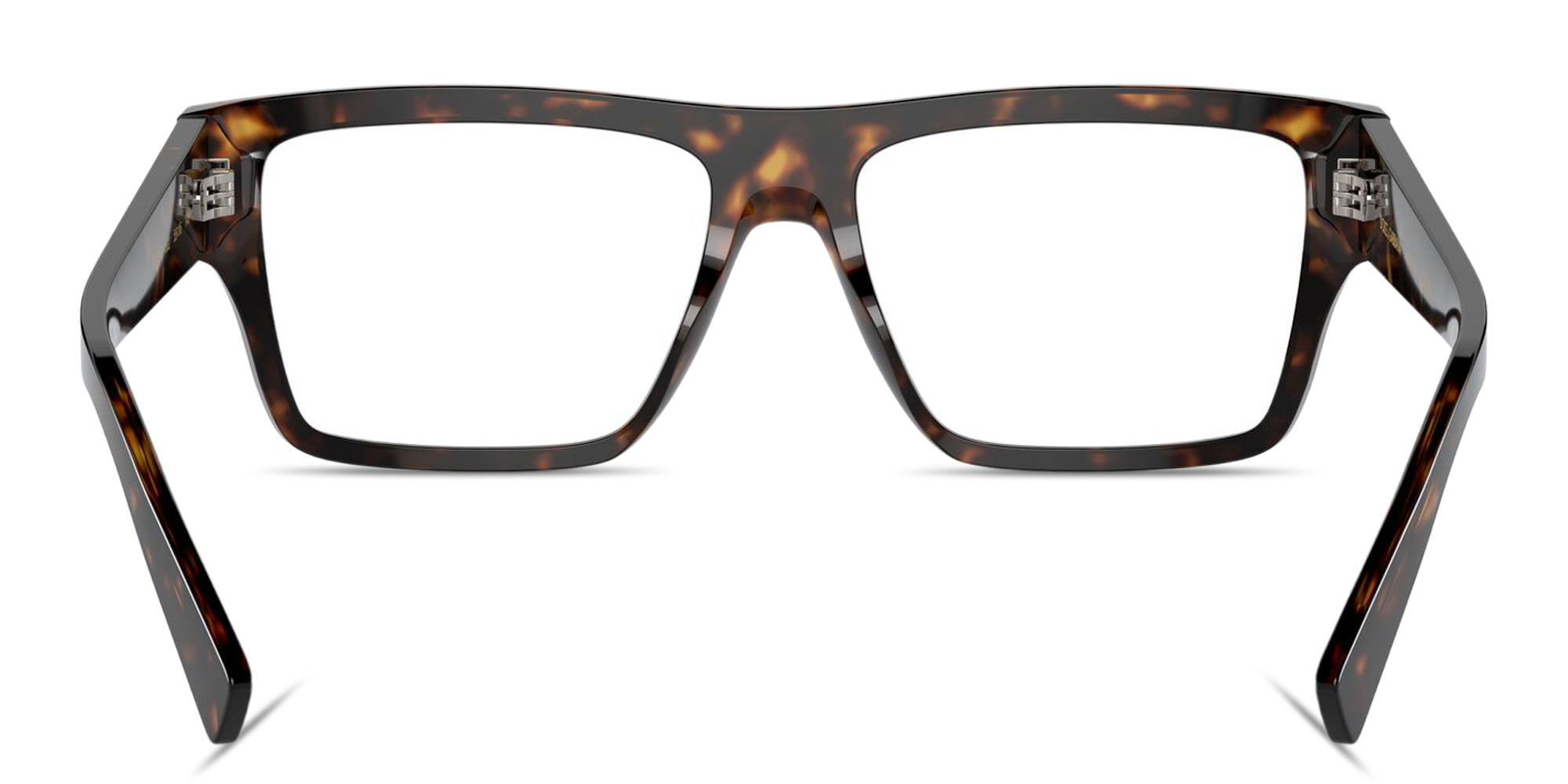 Shop Dolce & Gabbana DG Square Eyeglasses in Havana online.