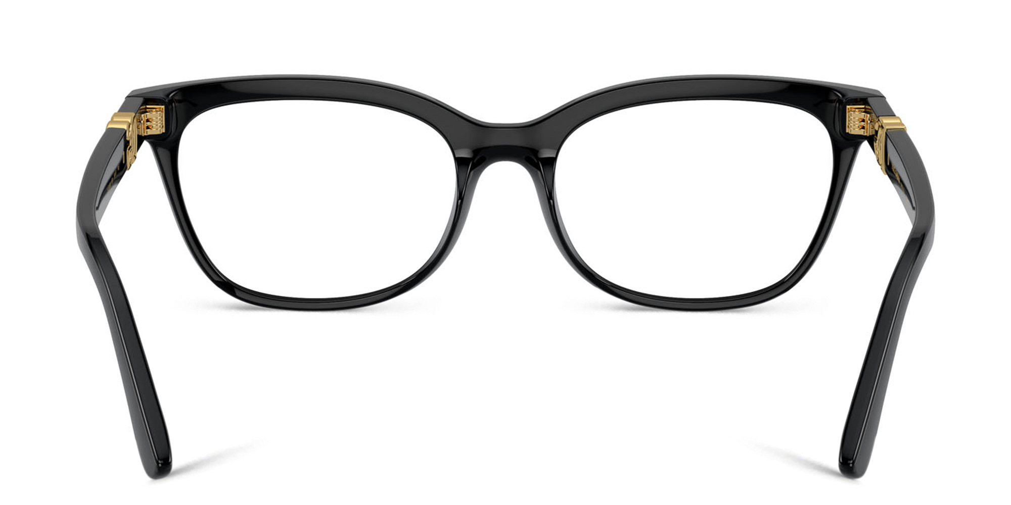 Shop Dolce & Gabbana Butterfly Eyeglasses in Black online.