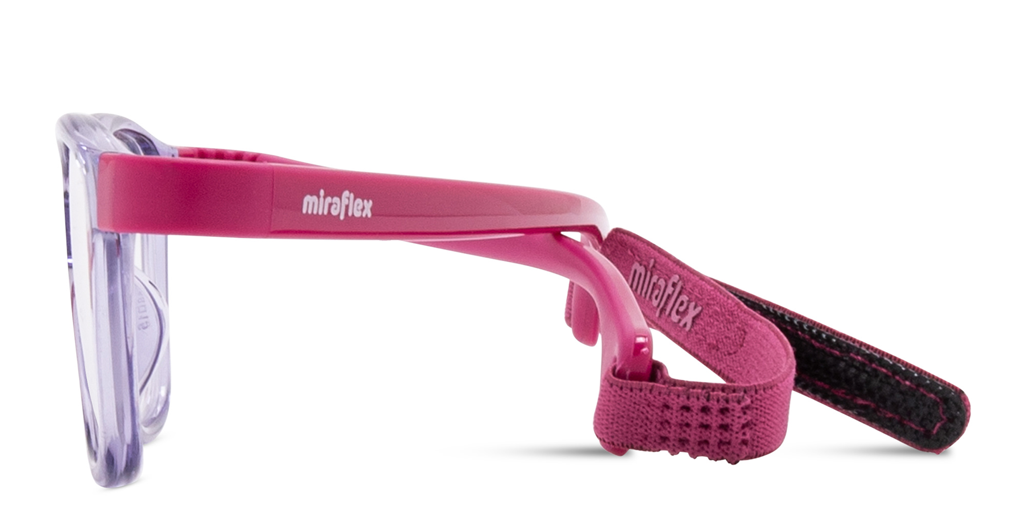 Mira Flex Flexible & Safe Kids Square Eyeglasses in Lilac – Product Photo 3