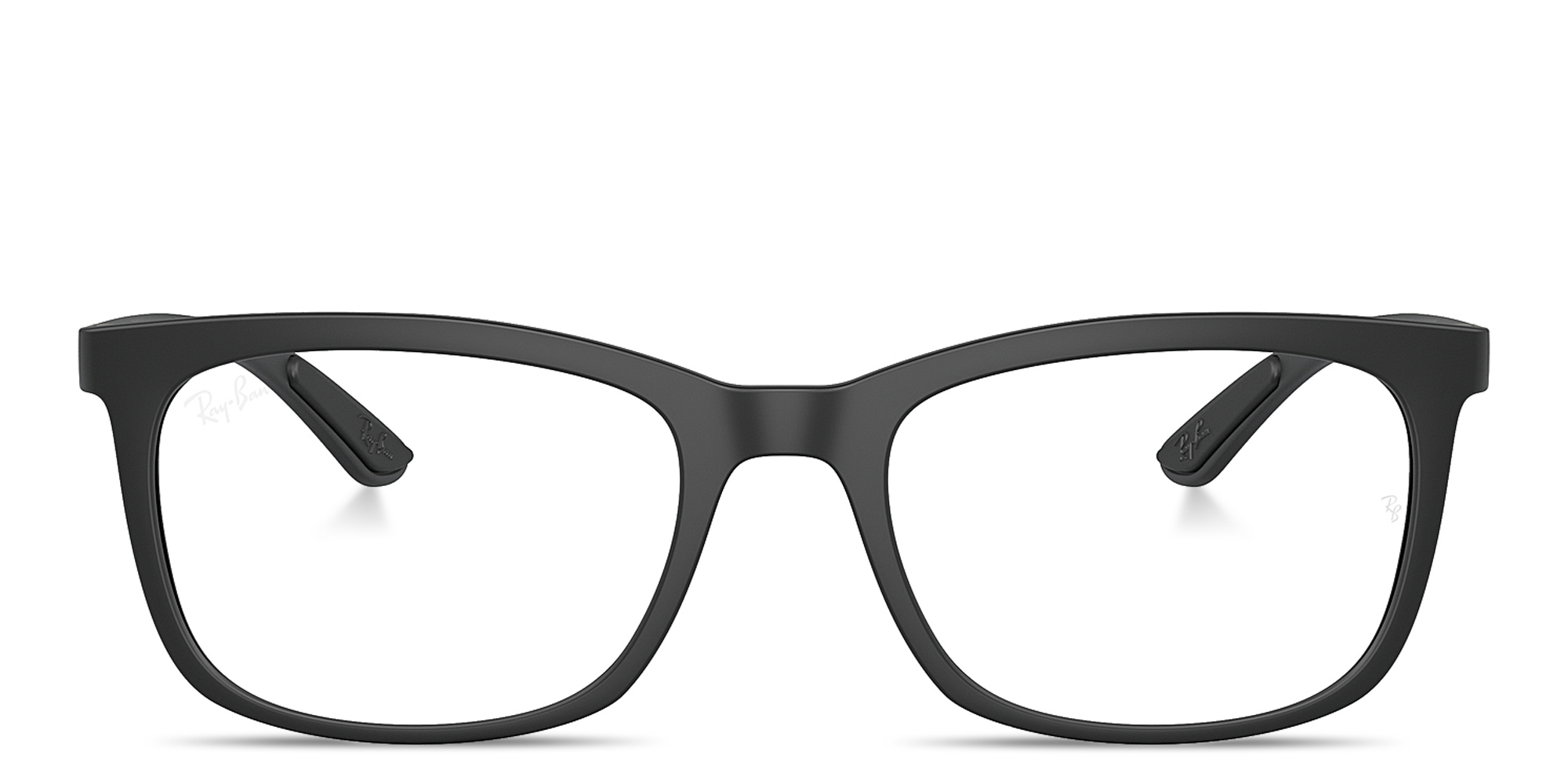 Shop Ray-Ban Unisex Pillow Eyeglasses in Black online.