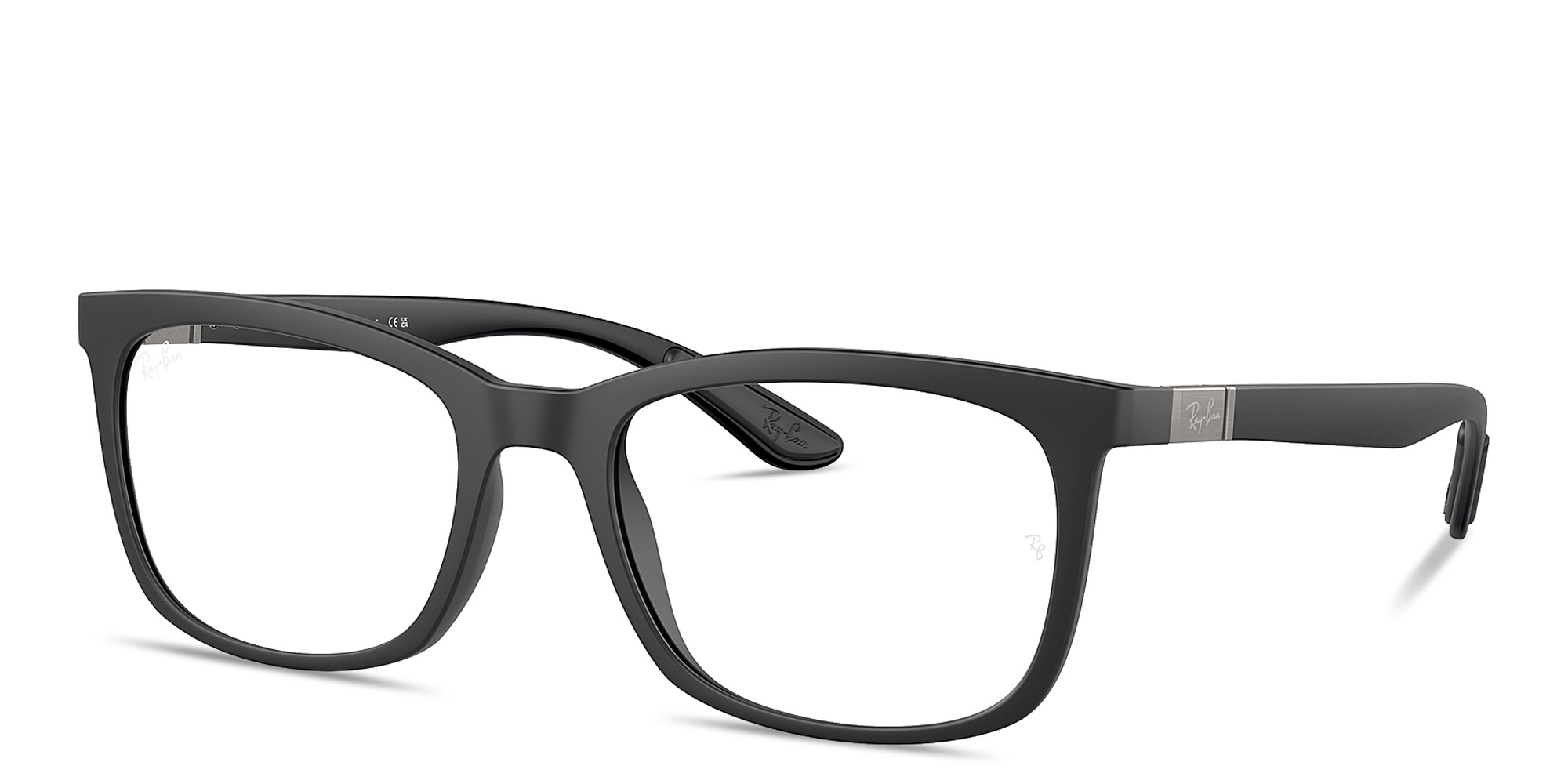 Shop Ray-Ban Unisex Pillow Eyeglasses in Black online.