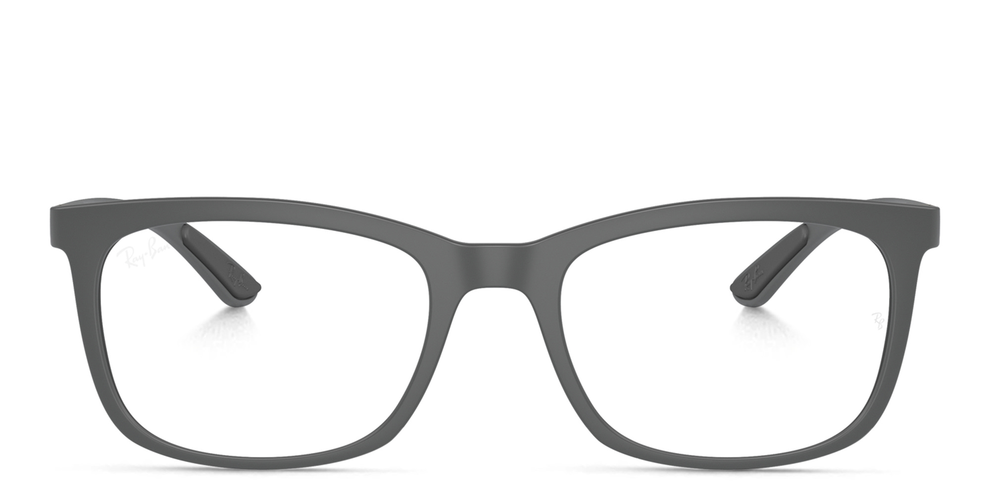 Shop Ray-Ban Unisex Pillow Eyeglasses in Sand Grey online.