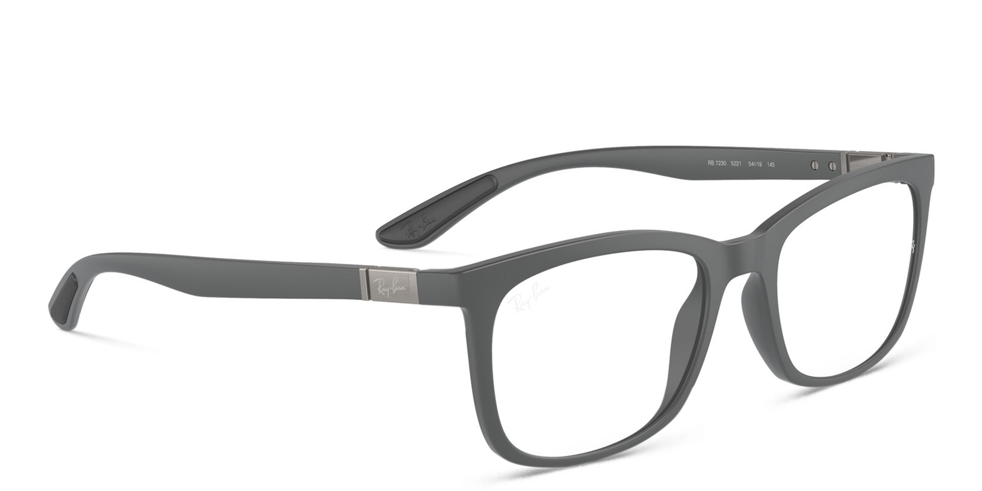 Shop Ray-Ban Unisex Pillow Eyeglasses in Sand Grey online.