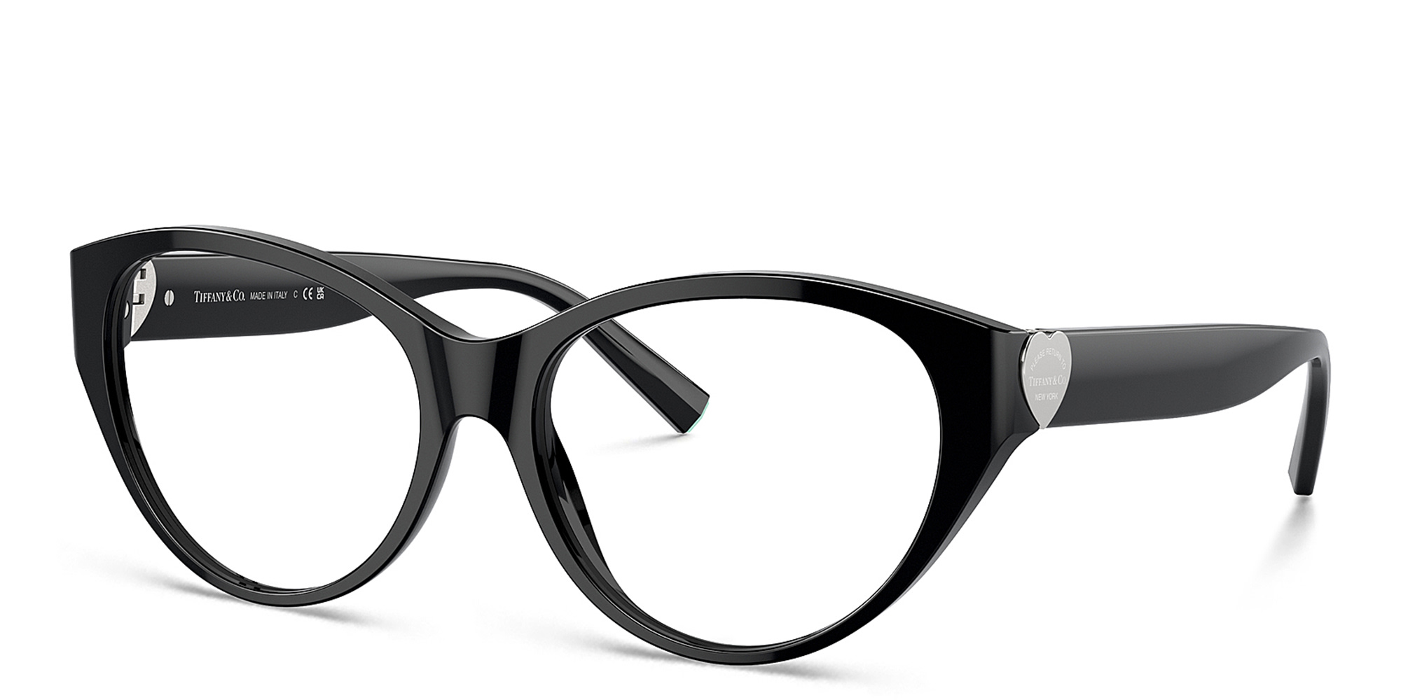TIFFANY Cat-Eye Eyeglasses in Black – Product Photo 2